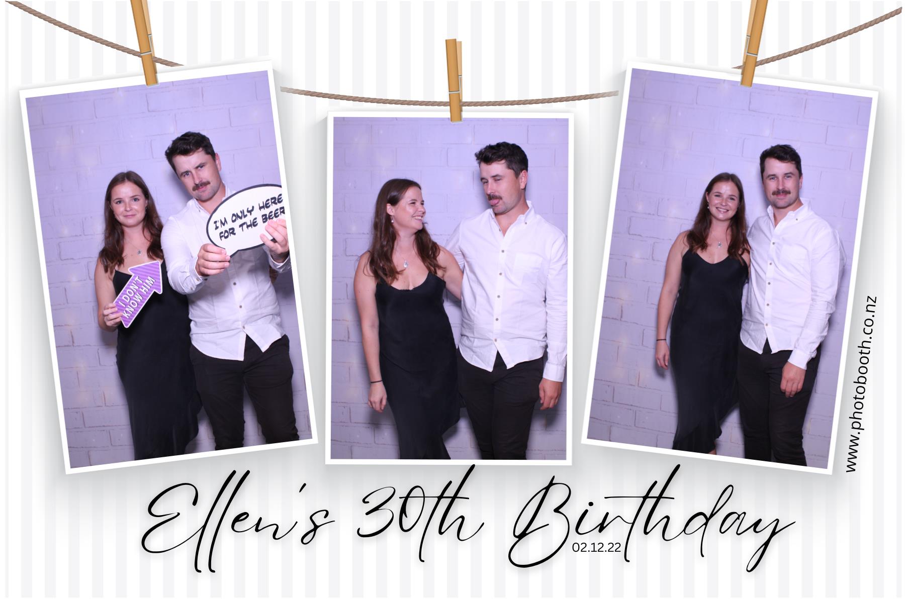 Ellen's 30th | View more photos from the event at gallery.photobooth.co.nz/u/SelfieCentral/Ellens-30th