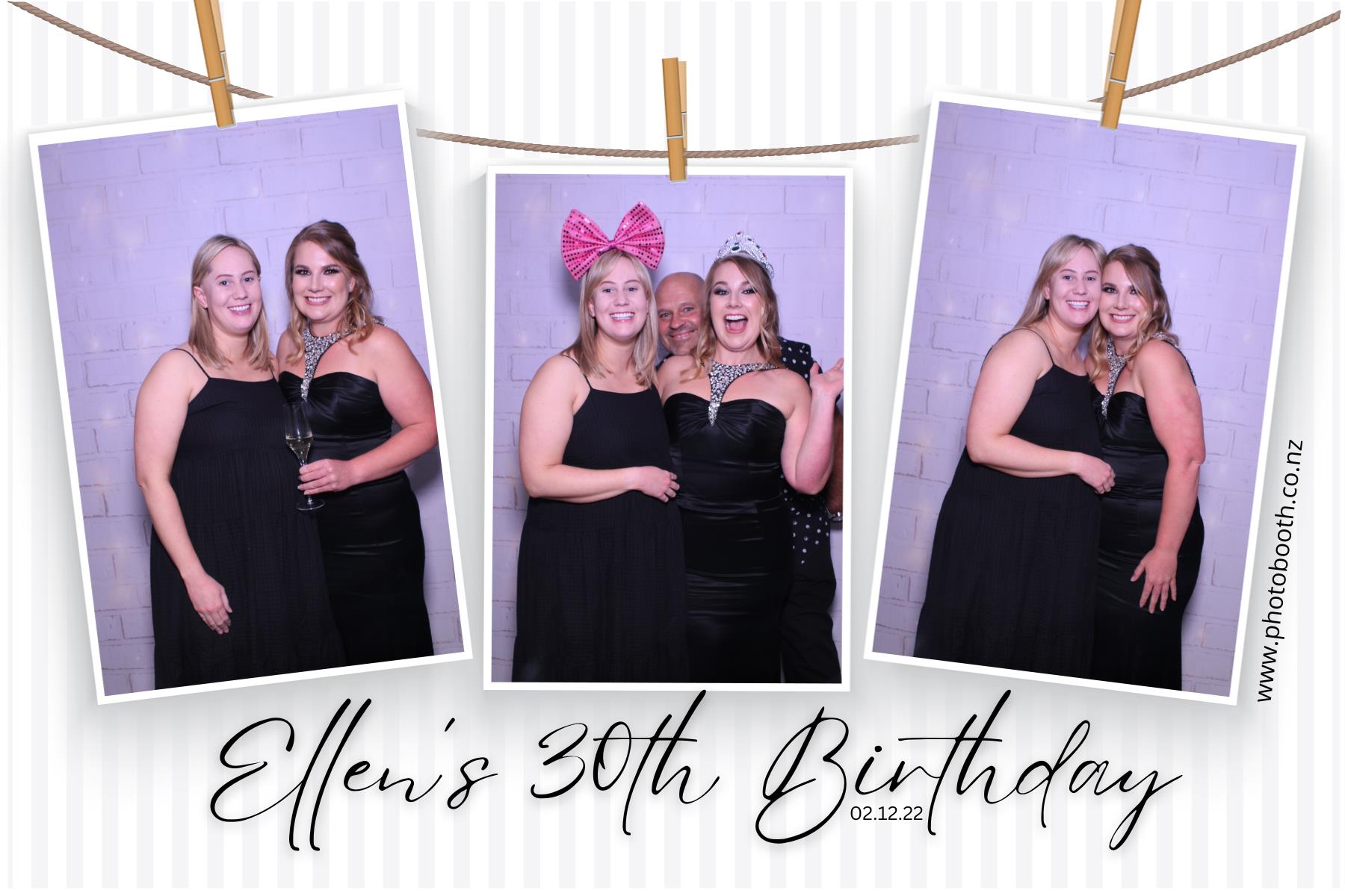 Ellen's 30th | View more photos from the event at gallery.photobooth.co.nz/u/SelfieCentral/Ellens-30th