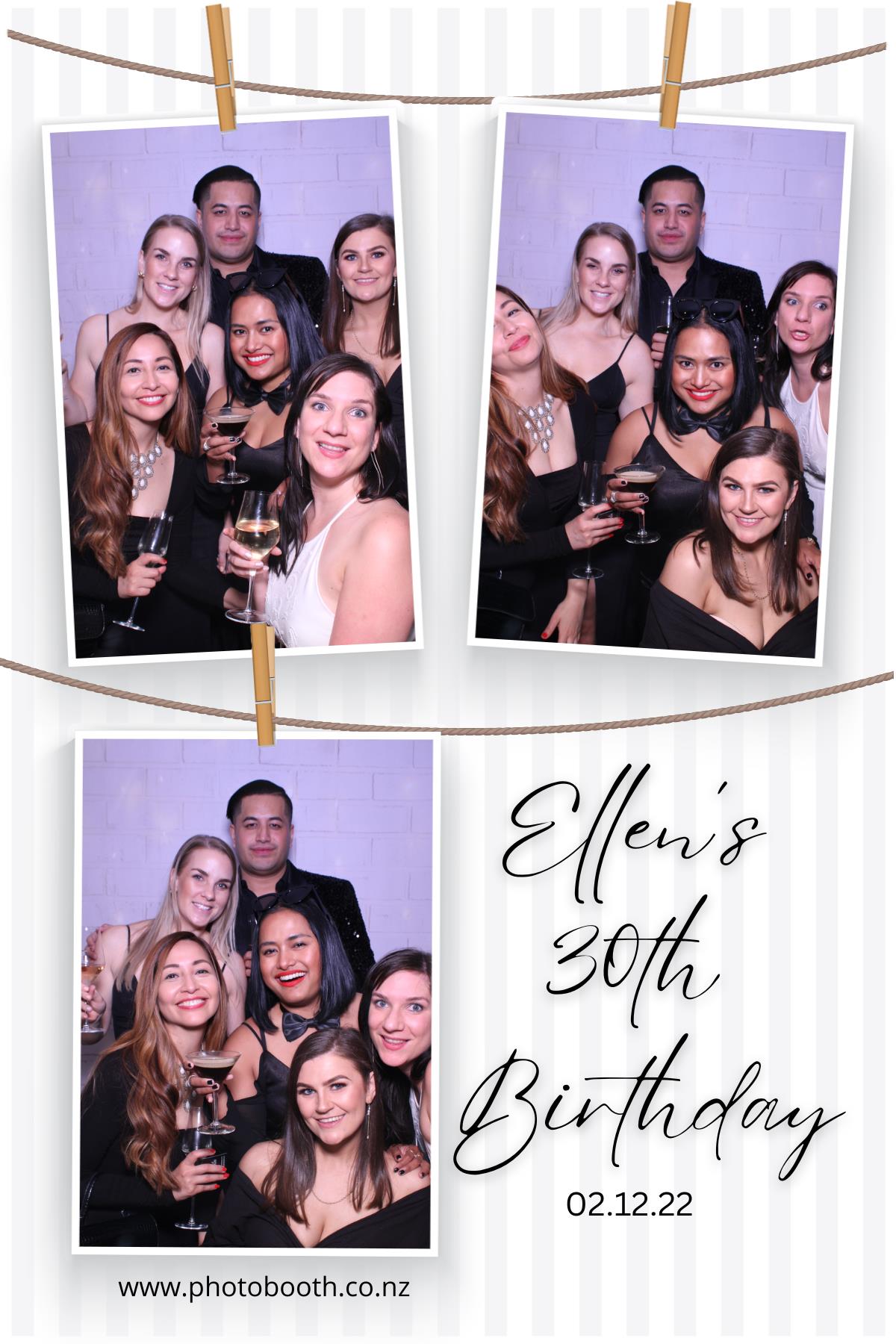 Ellen's 30th | View more photos from the event at gallery.photobooth.co.nz/u/SelfieCentral/Ellens-30th