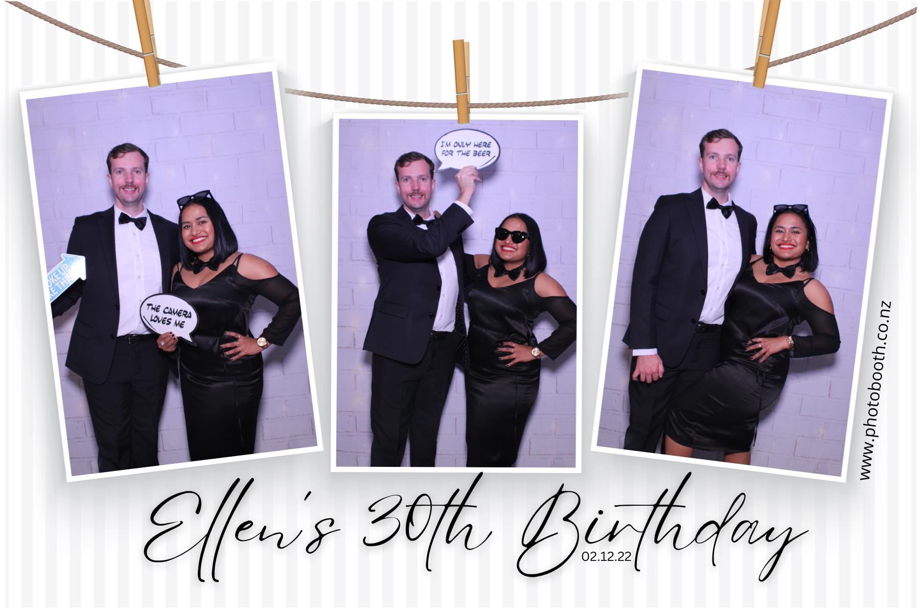 Ellen's 30th | View more photos from the event at gallery.photobooth.co.nz/u/SelfieCentral/Ellens-30th
