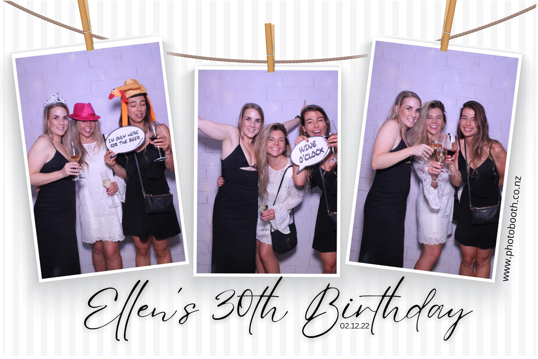 Ellen's 30th | View more photos from the event at gallery.photobooth.co.nz/u/SelfieCentral/Ellens-30th