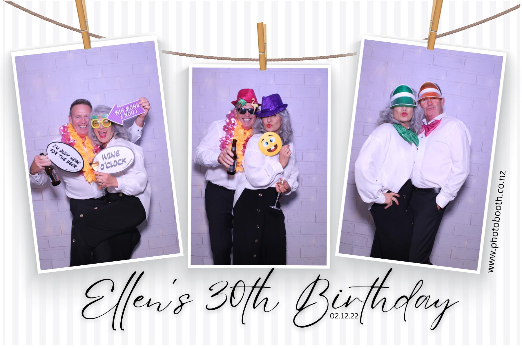 Ellen's 30th | View more photos from the event at gallery.photobooth.co.nz/u/SelfieCentral/Ellens-30th