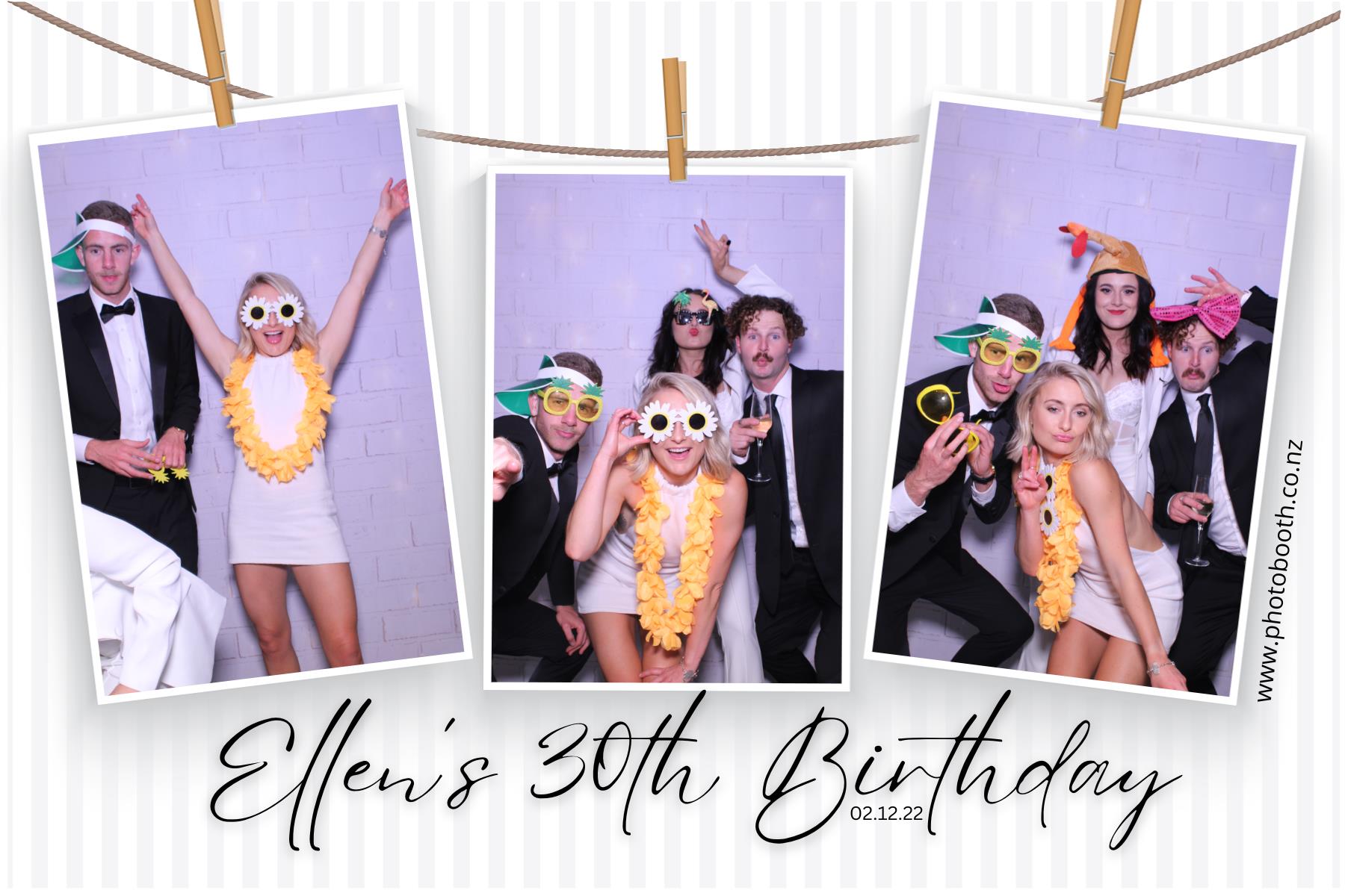 Ellen's 30th | View more photos from the event at gallery.photobooth.co.nz/u/SelfieCentral/Ellens-30th