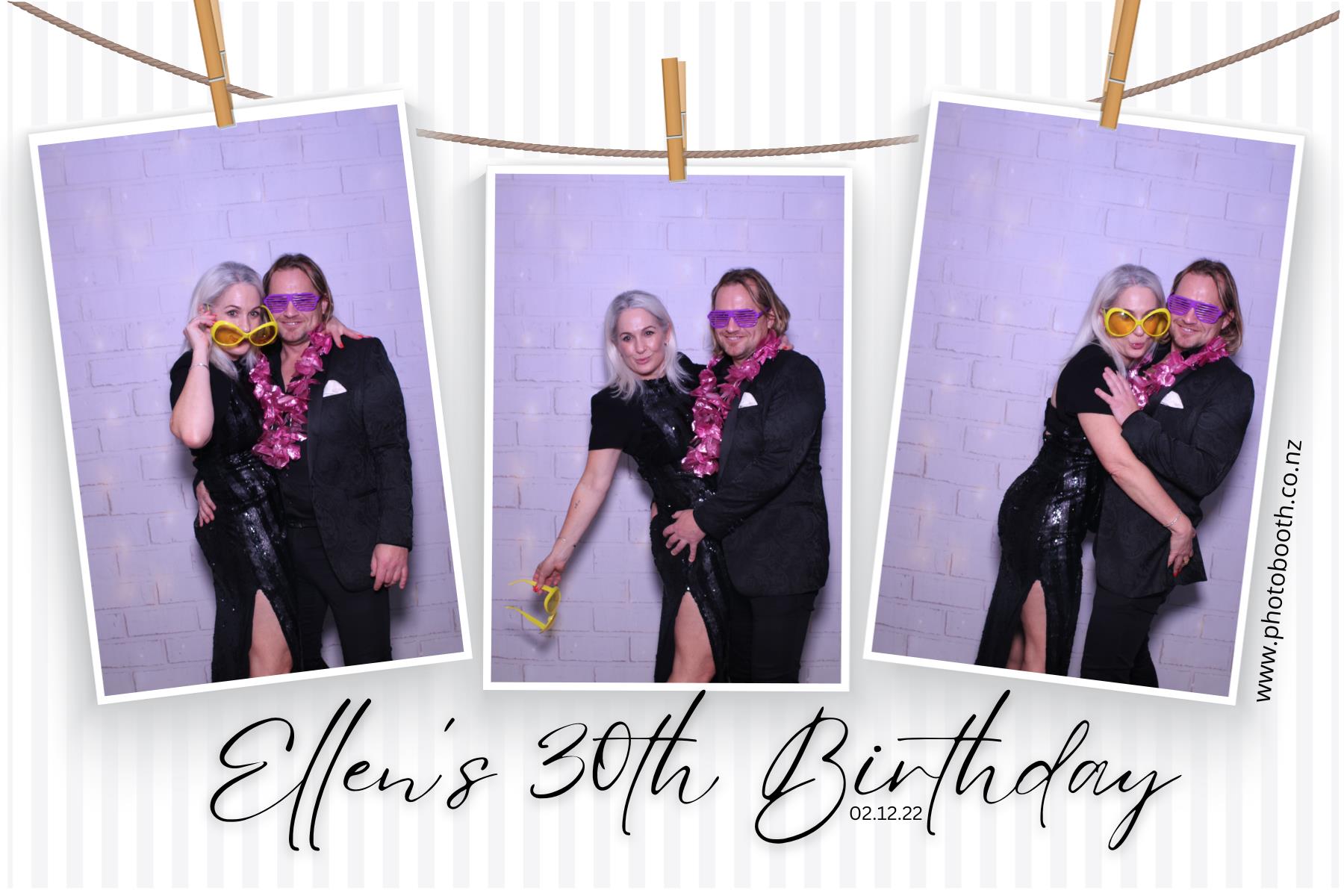 Ellen's 30th | View more photos from the event at gallery.photobooth.co.nz/u/SelfieCentral/Ellens-30th