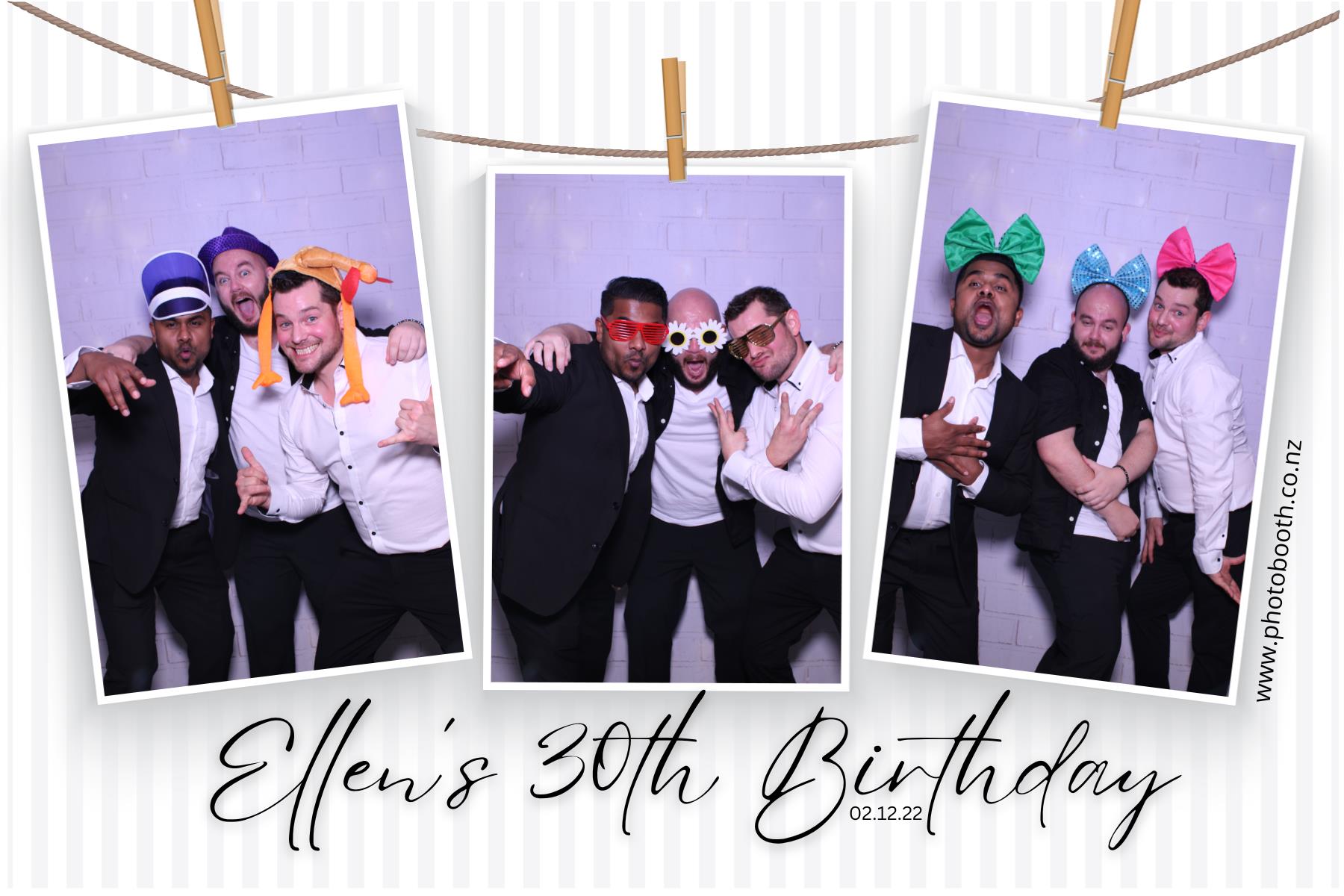 Ellen's 30th | View more photos from the event at gallery.photobooth.co.nz/u/SelfieCentral/Ellens-30th