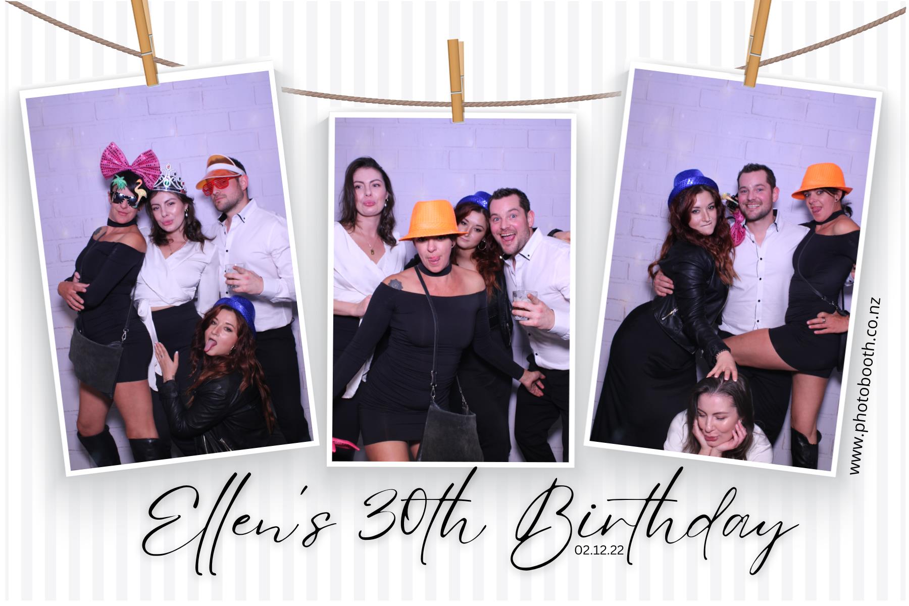 Ellen's 30th | View more photos from the event at gallery.photobooth.co.nz/u/SelfieCentral/Ellens-30th