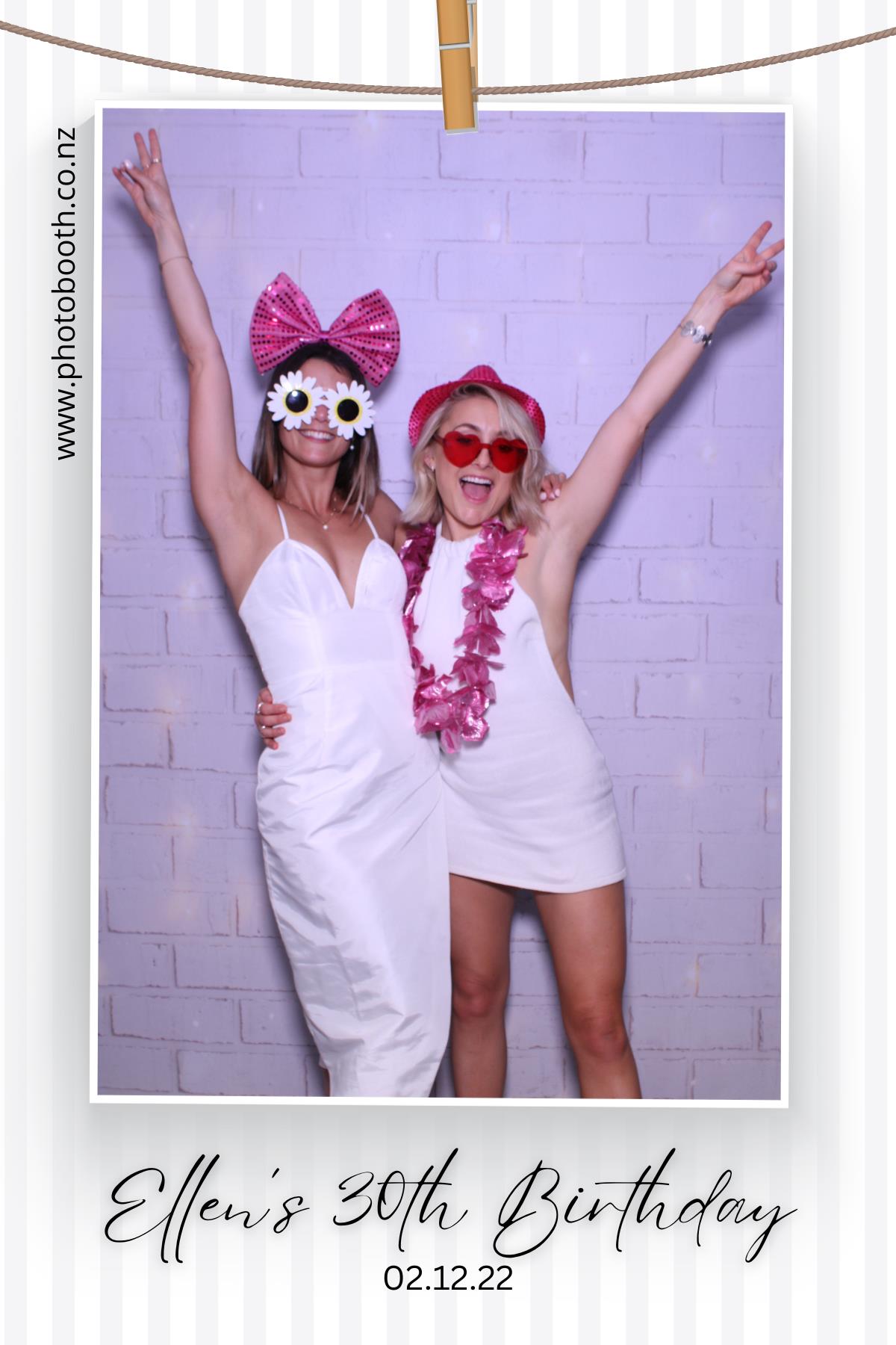 Ellen's 30th | View more photos from the event at gallery.photobooth.co.nz/u/SelfieCentral/Ellens-30th