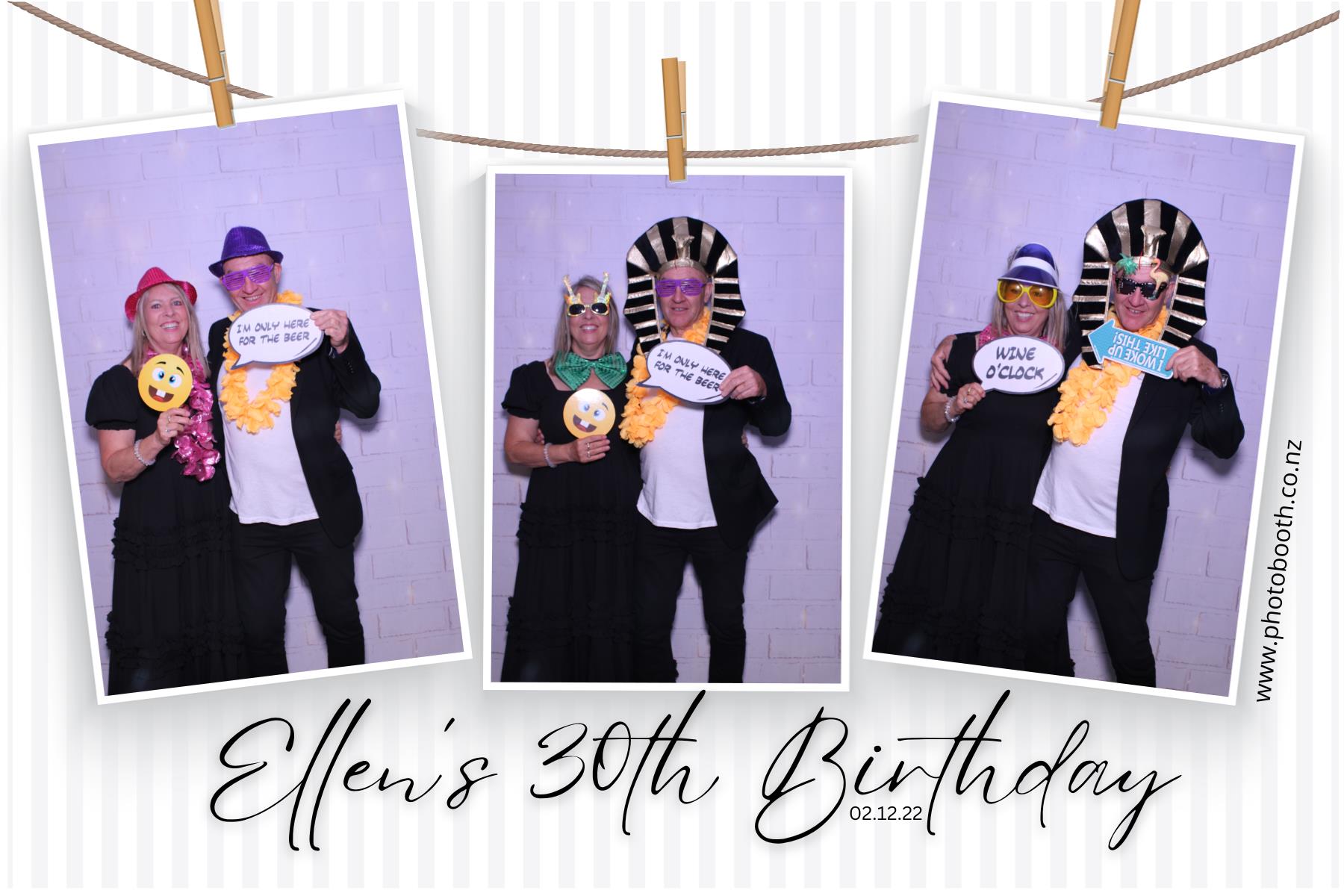 Ellen's 30th | View more photos from the event at gallery.photobooth.co.nz/u/SelfieCentral/Ellens-30th