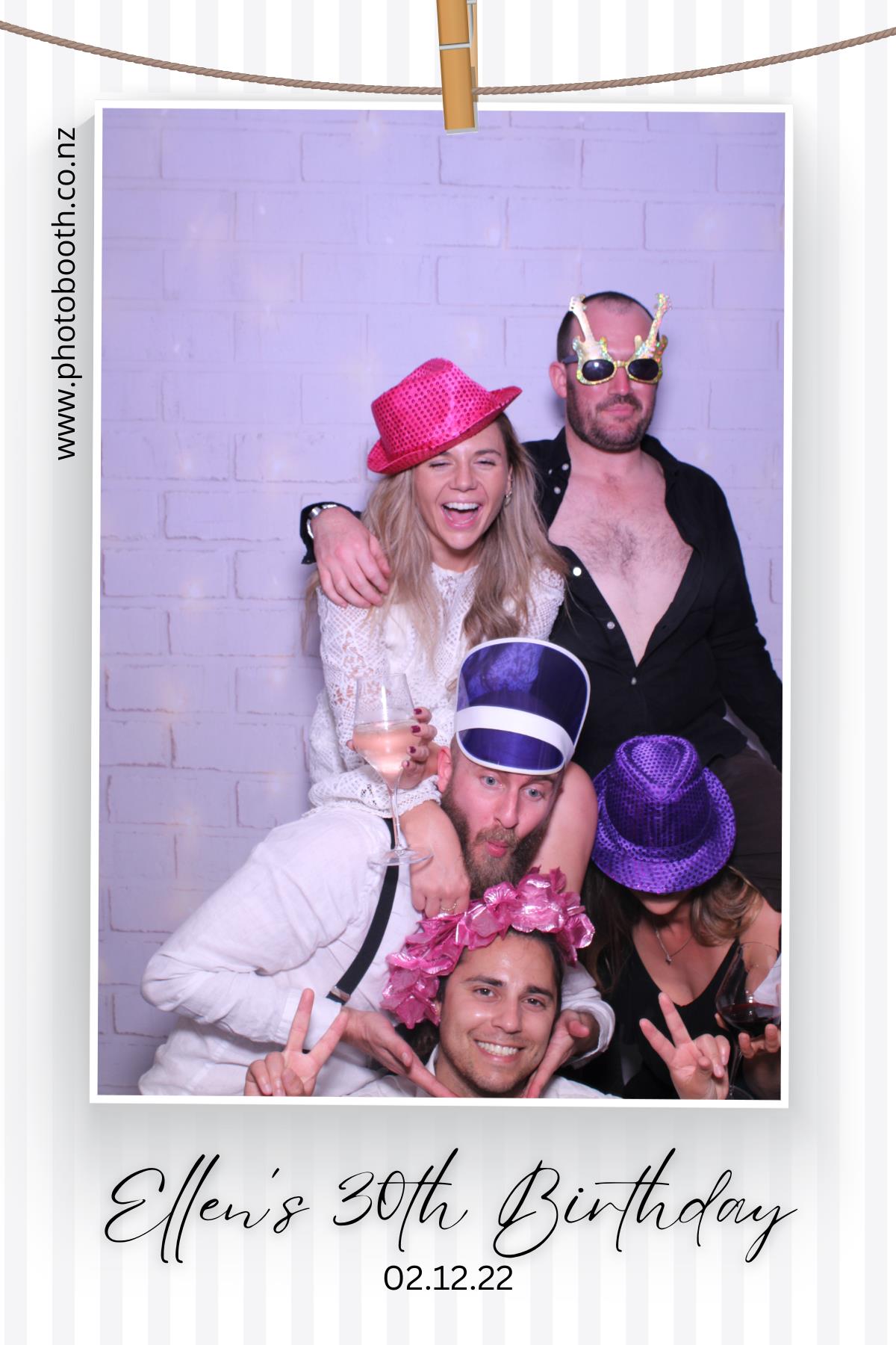 Ellen's 30th | View more photos from the event at gallery.photobooth.co.nz/u/SelfieCentral/Ellens-30th