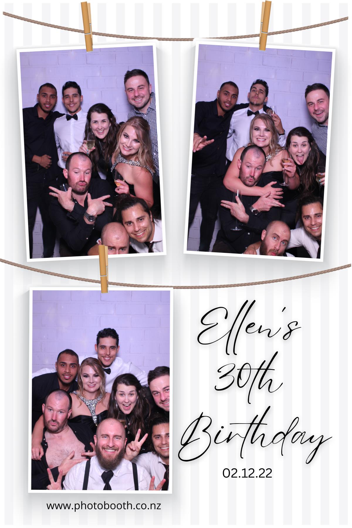 Ellen's 30th | View more photos from the event at gallery.photobooth.co.nz/u/SelfieCentral/Ellens-30th