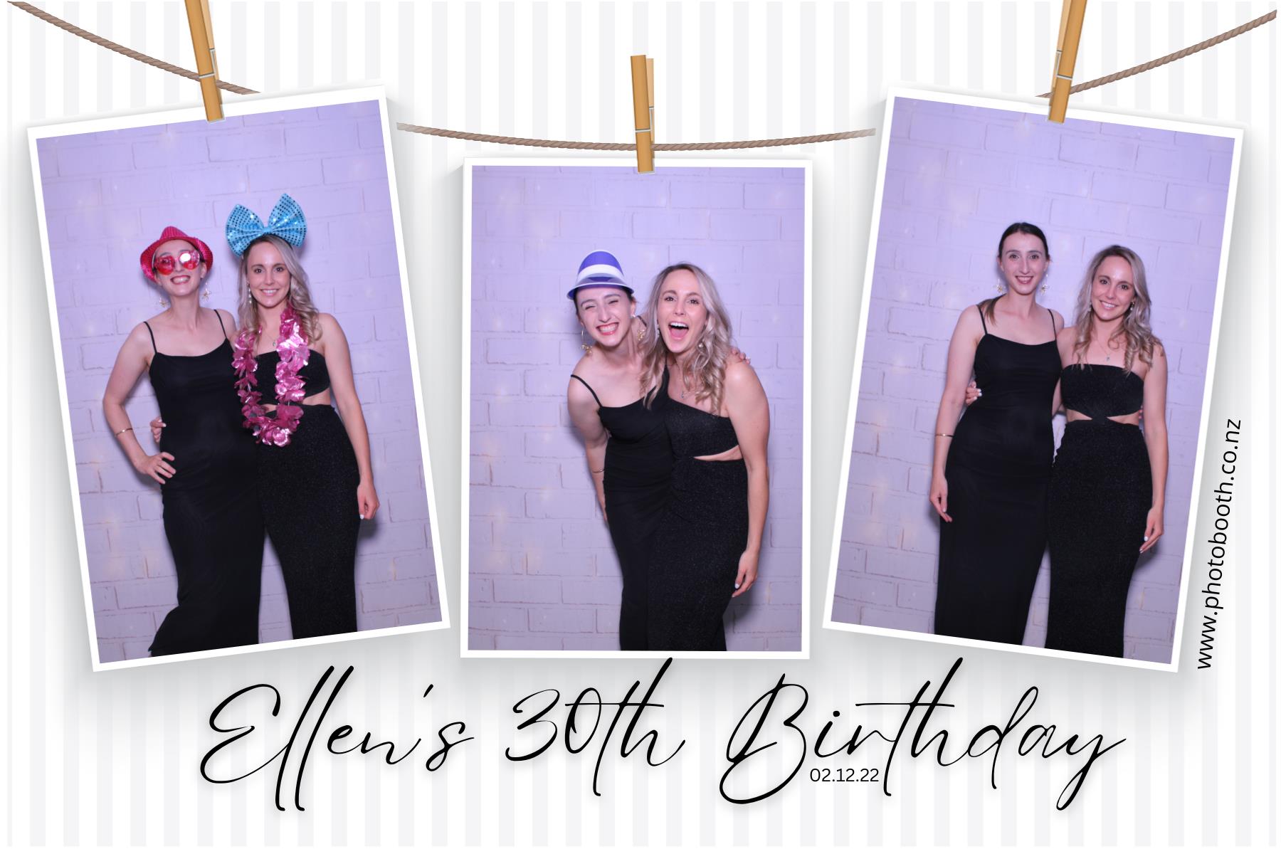 Ellen's 30th | View more photos from the event at gallery.photobooth.co.nz/u/SelfieCentral/Ellens-30th