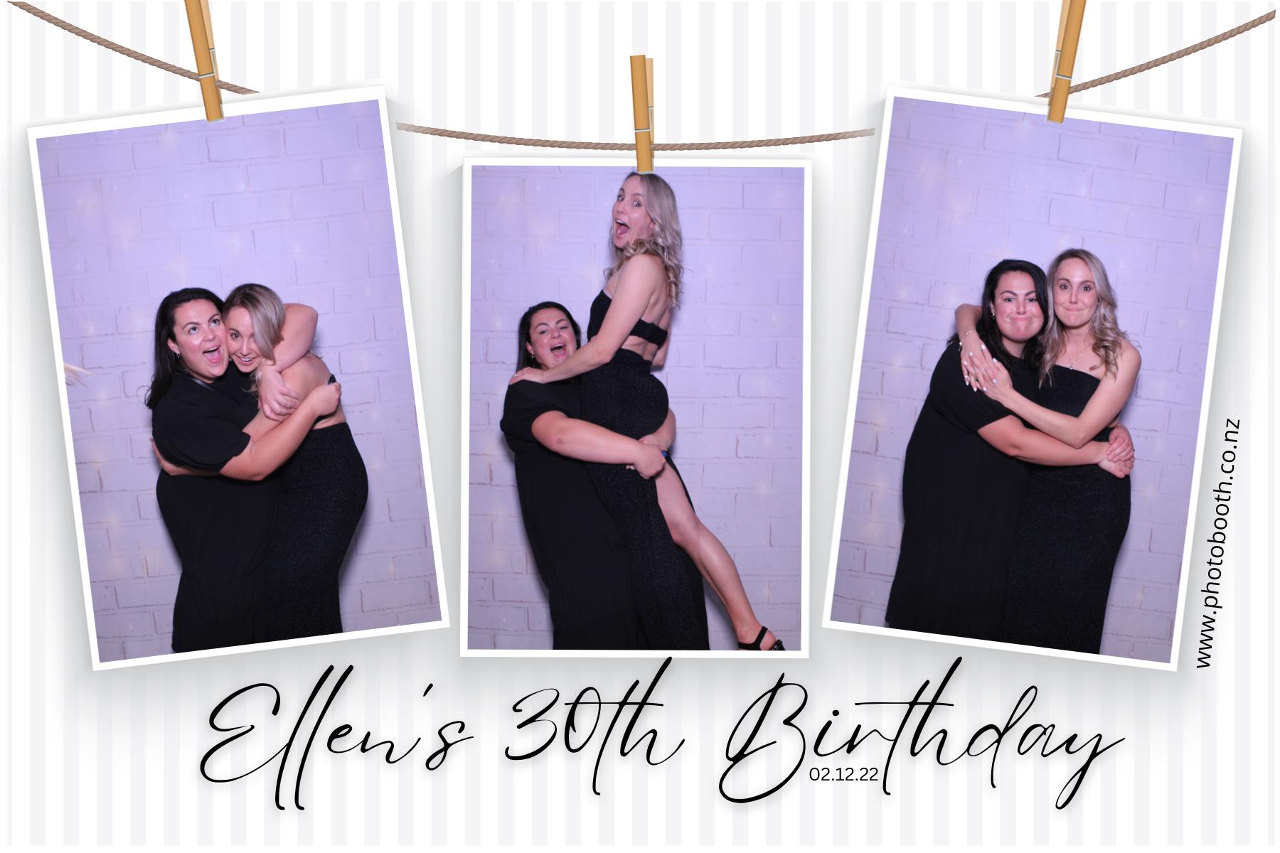 Ellen's 30th | View more photos from the event at gallery.photobooth.co.nz/u/SelfieCentral/Ellens-30th