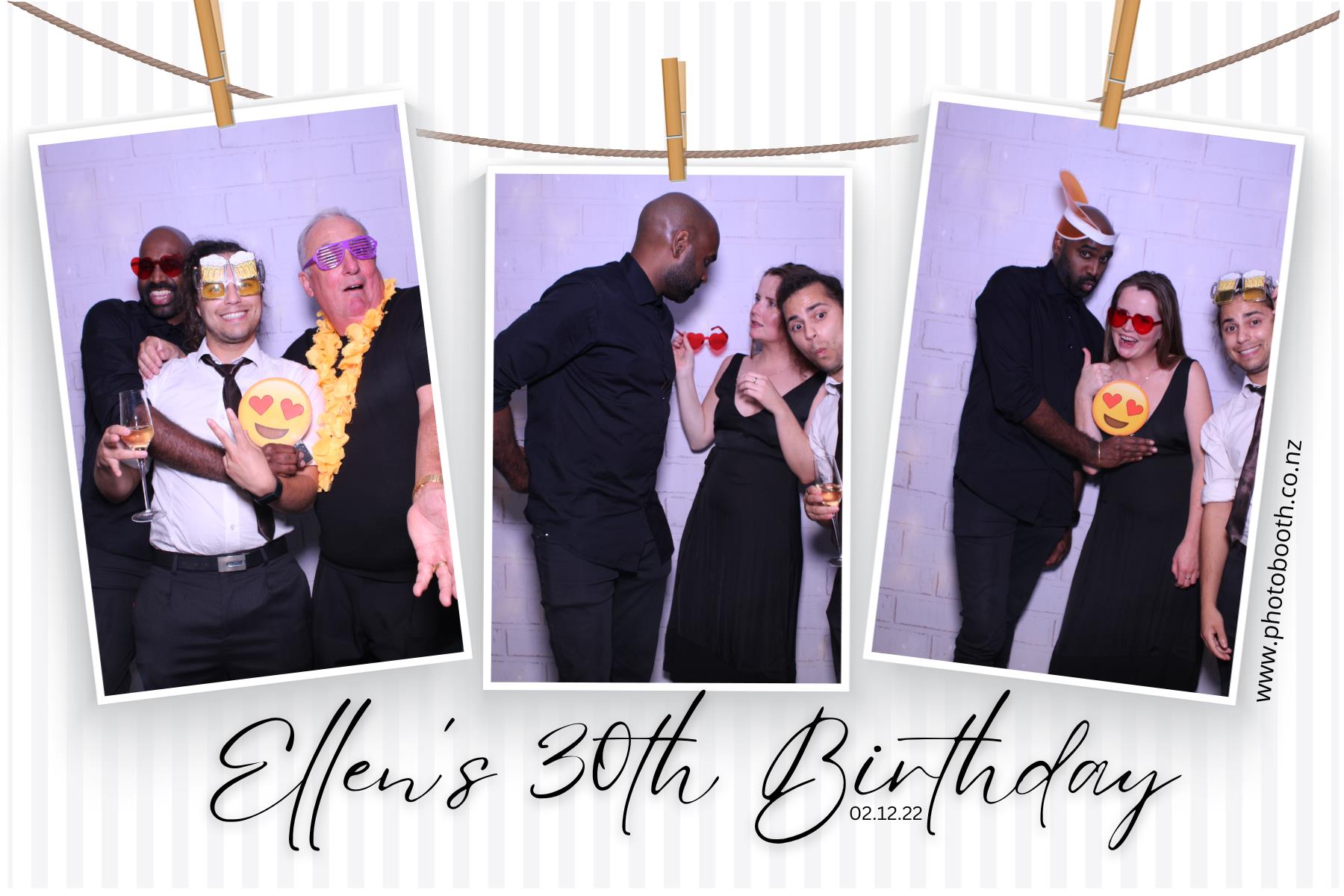 Ellen's 30th | View more photos from the event at gallery.photobooth.co.nz/u/SelfieCentral/Ellens-30th