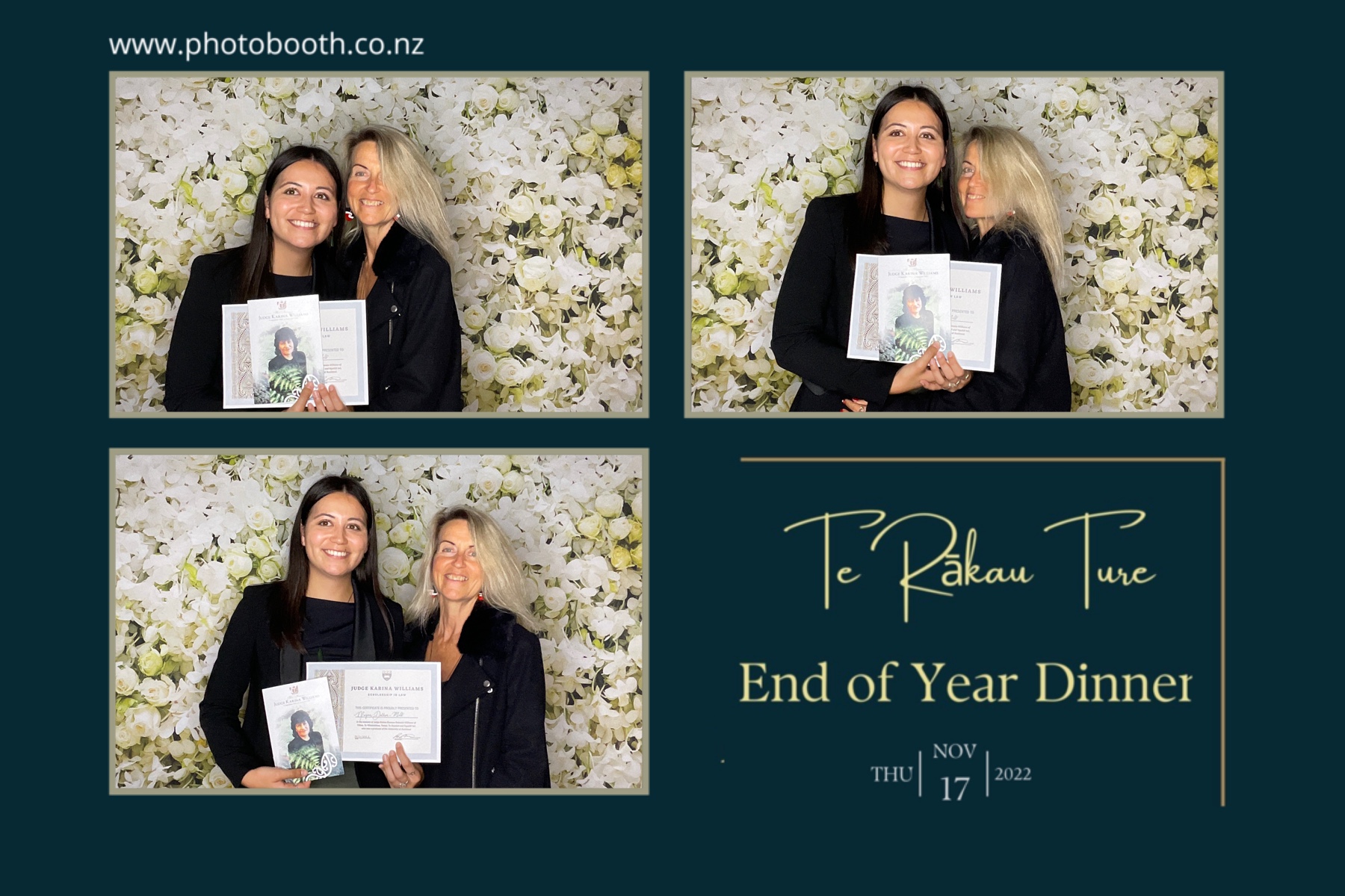 End of Year Dinner | View more photos from the event at gallery.photobooth.co.nz/u/SelfieCentral/End-of-Year-Dinner