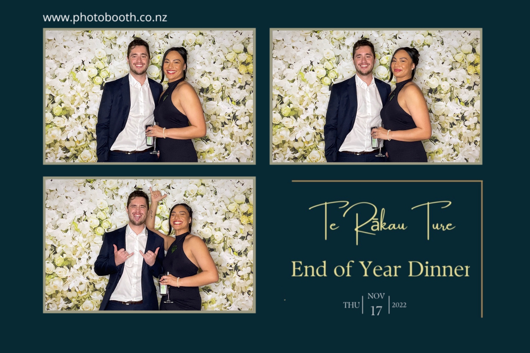 End of Year Dinner | View more photos from the event at gallery.photobooth.co.nz/u/SelfieCentral/End-of-Year-Dinner
