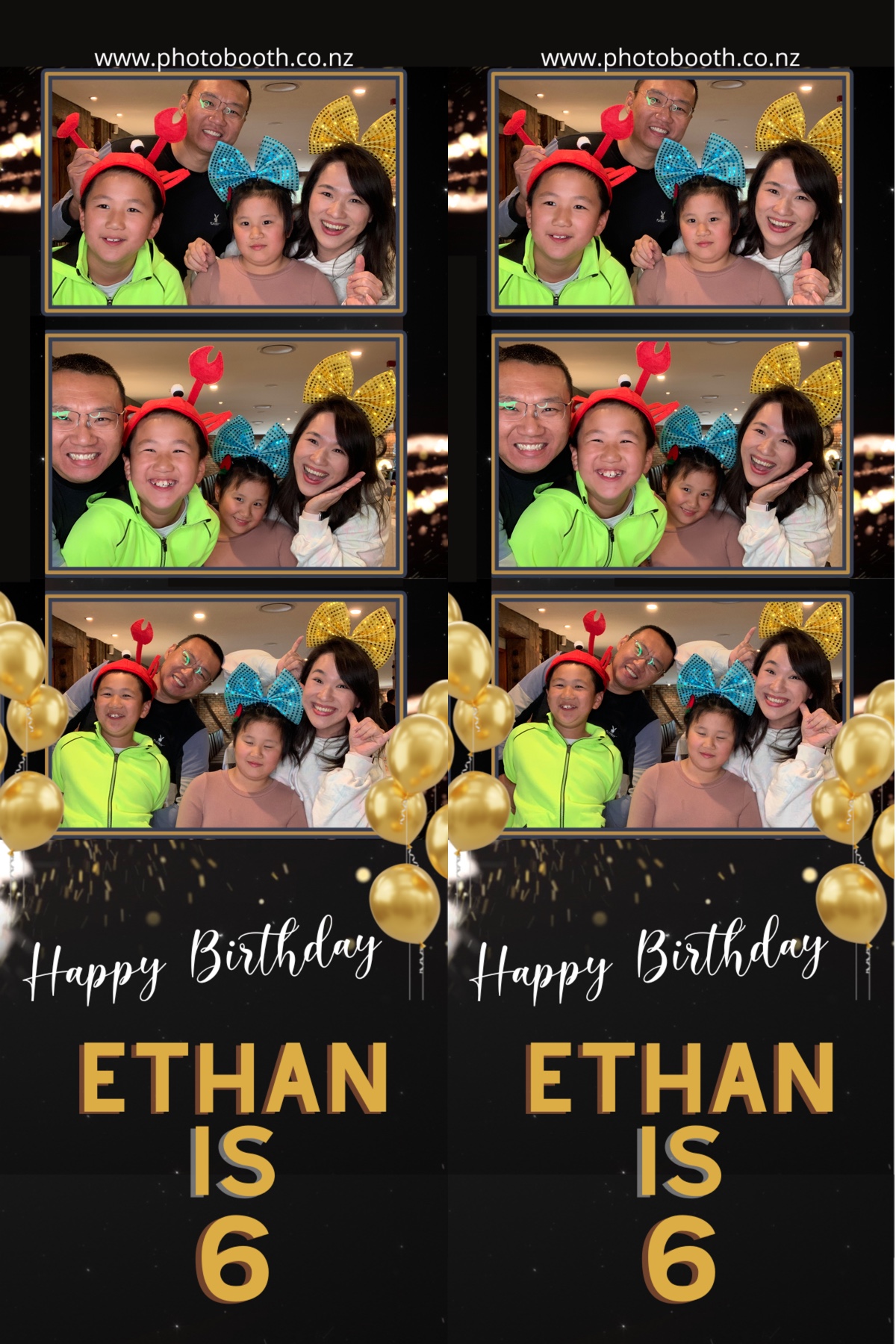 Ethan's 6th Birthday Party | View more photos from the event at gallery.photobooth.co.nz/u/SelfieCentral/Ethans-6th-Birthday-Party