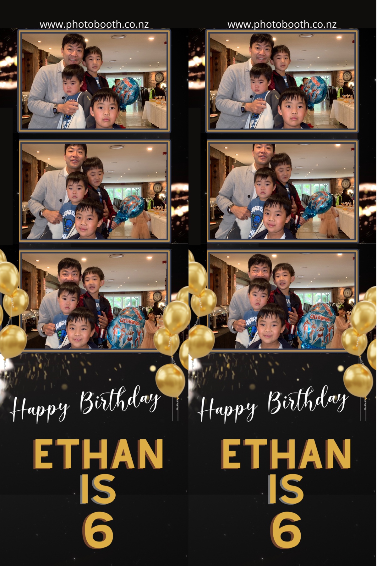Ethan's 6th Birthday Party | View more photos from the event at gallery.photobooth.co.nz/u/SelfieCentral/Ethans-6th-Birthday-Party