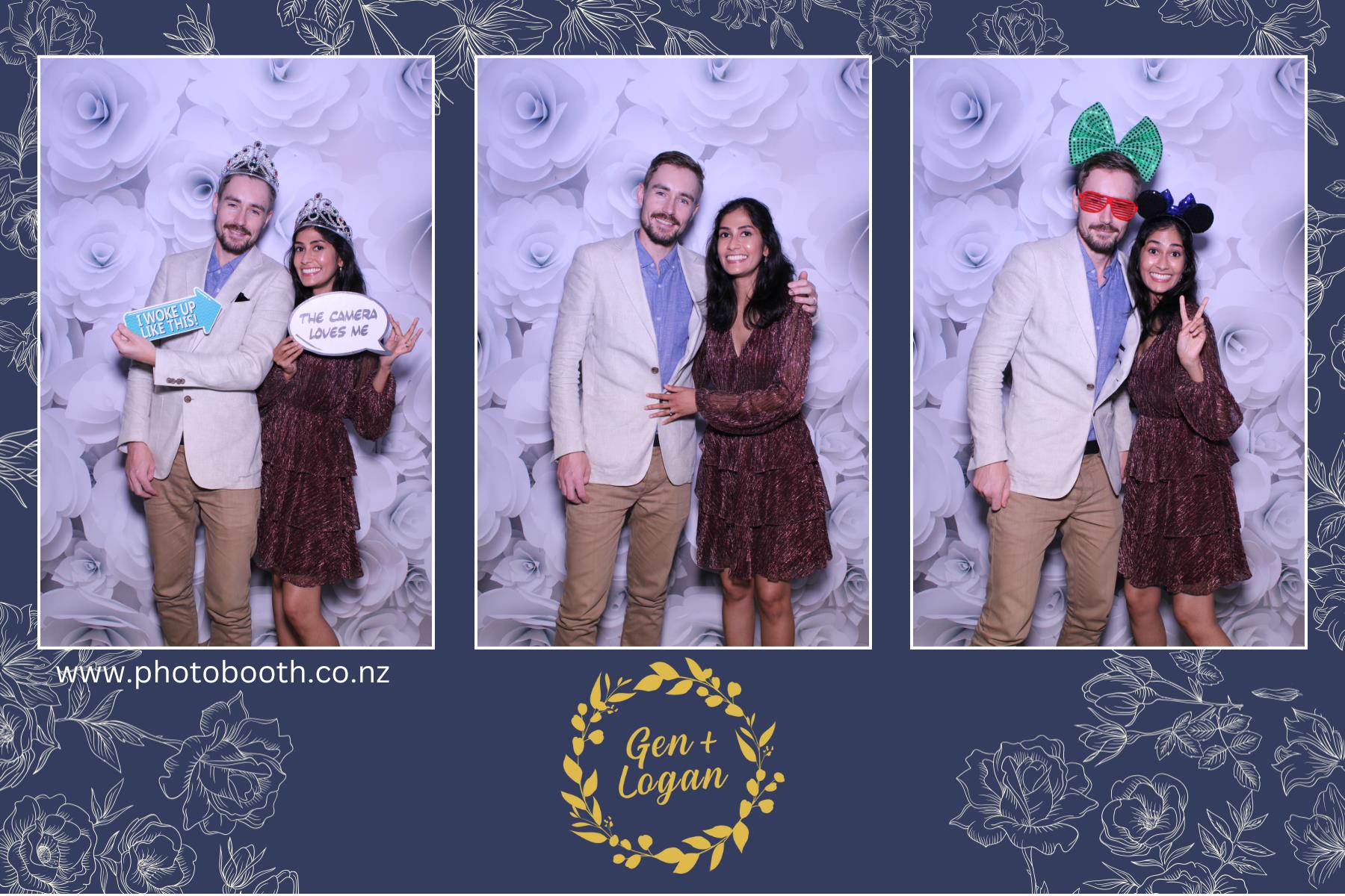 Genevieve & Logan's wedding | View more photos from the event at gallery.photobooth.co.nz/u/SelfieCentral/Genevieve-Logans-wedding