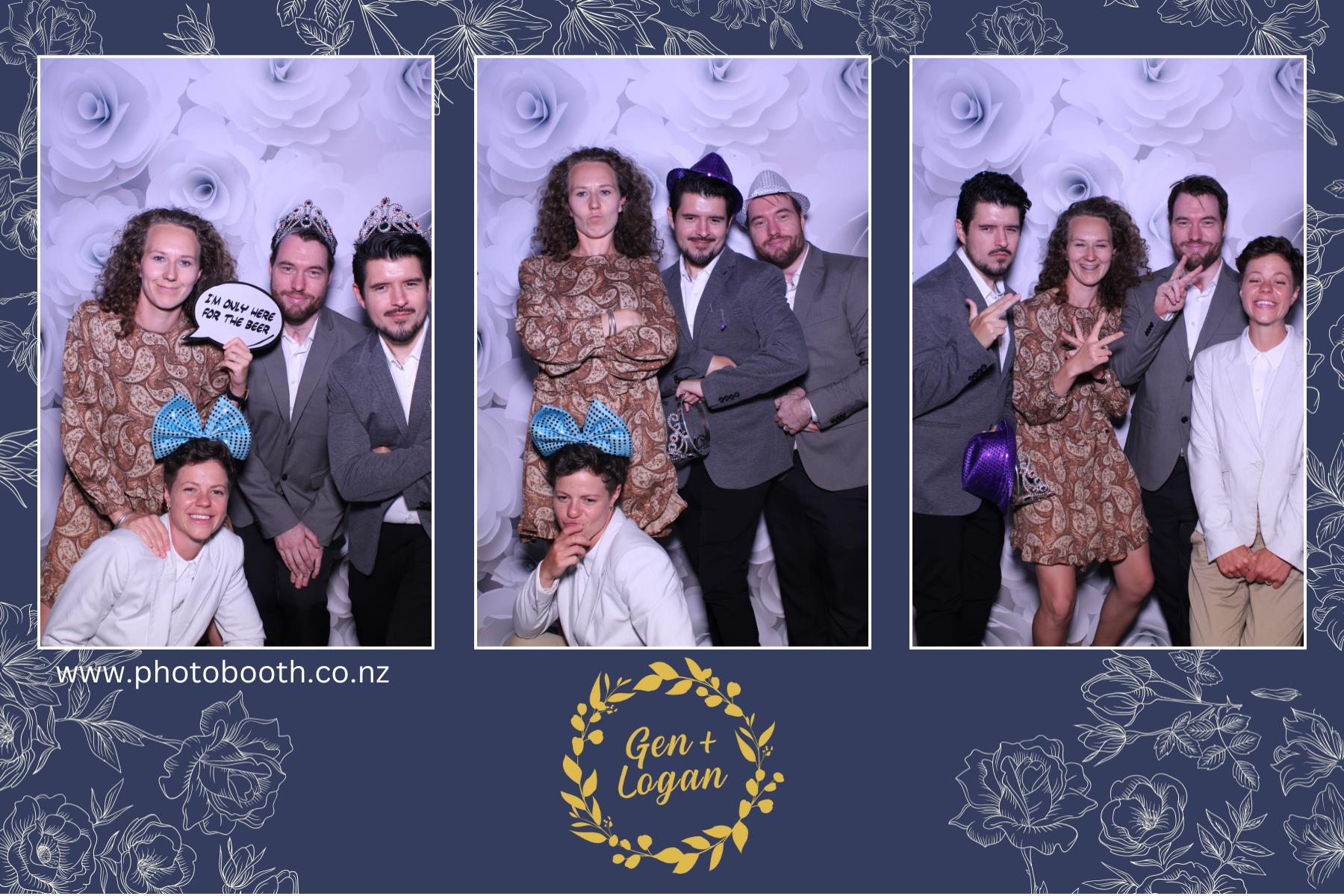 Genevieve & Logan's wedding | View more photos from the event at gallery.photobooth.co.nz/u/SelfieCentral/Genevieve-Logans-wedding