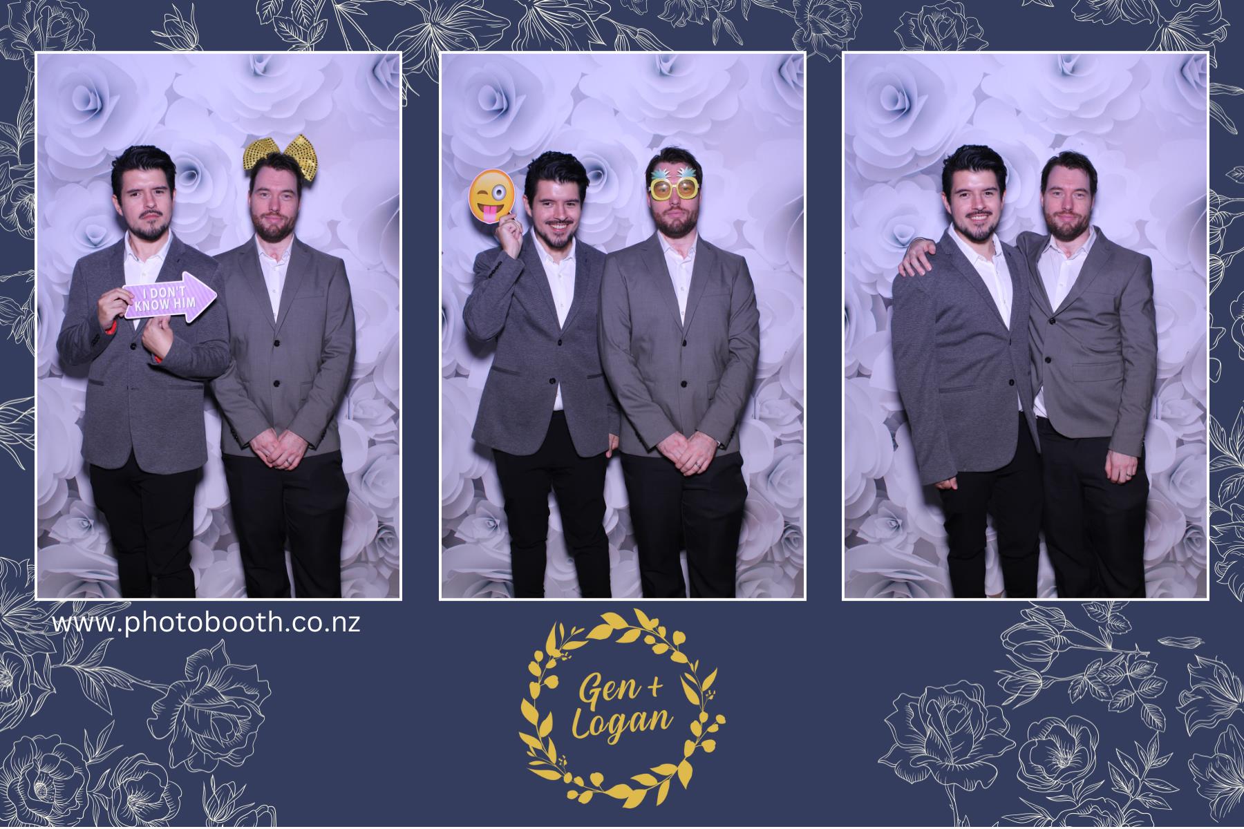 Genevieve & Logan's wedding | View more photos from the event at gallery.photobooth.co.nz/u/SelfieCentral/Genevieve-Logans-wedding