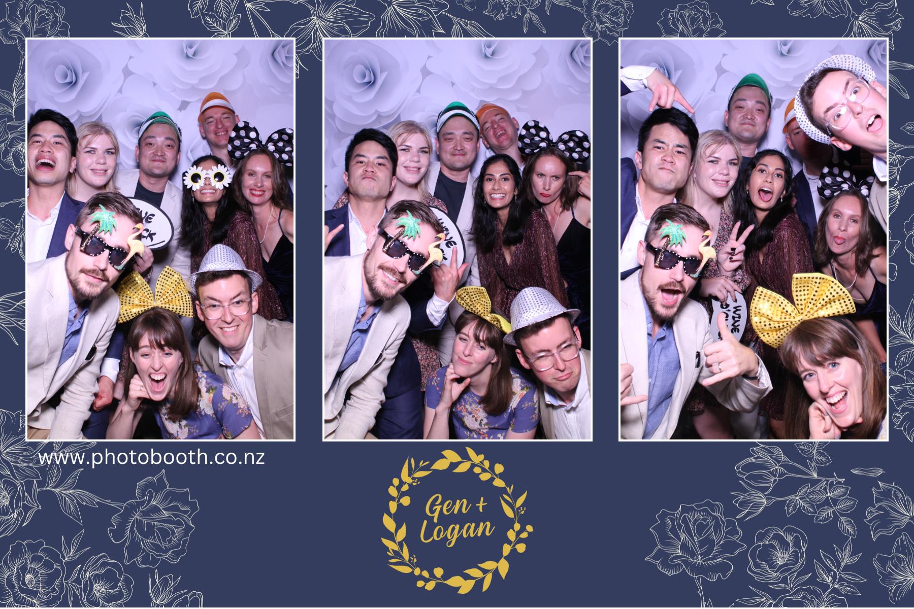 Genevieve & Logan's wedding | View more photos from the event at gallery.photobooth.co.nz/u/SelfieCentral/Genevieve-Logans-wedding