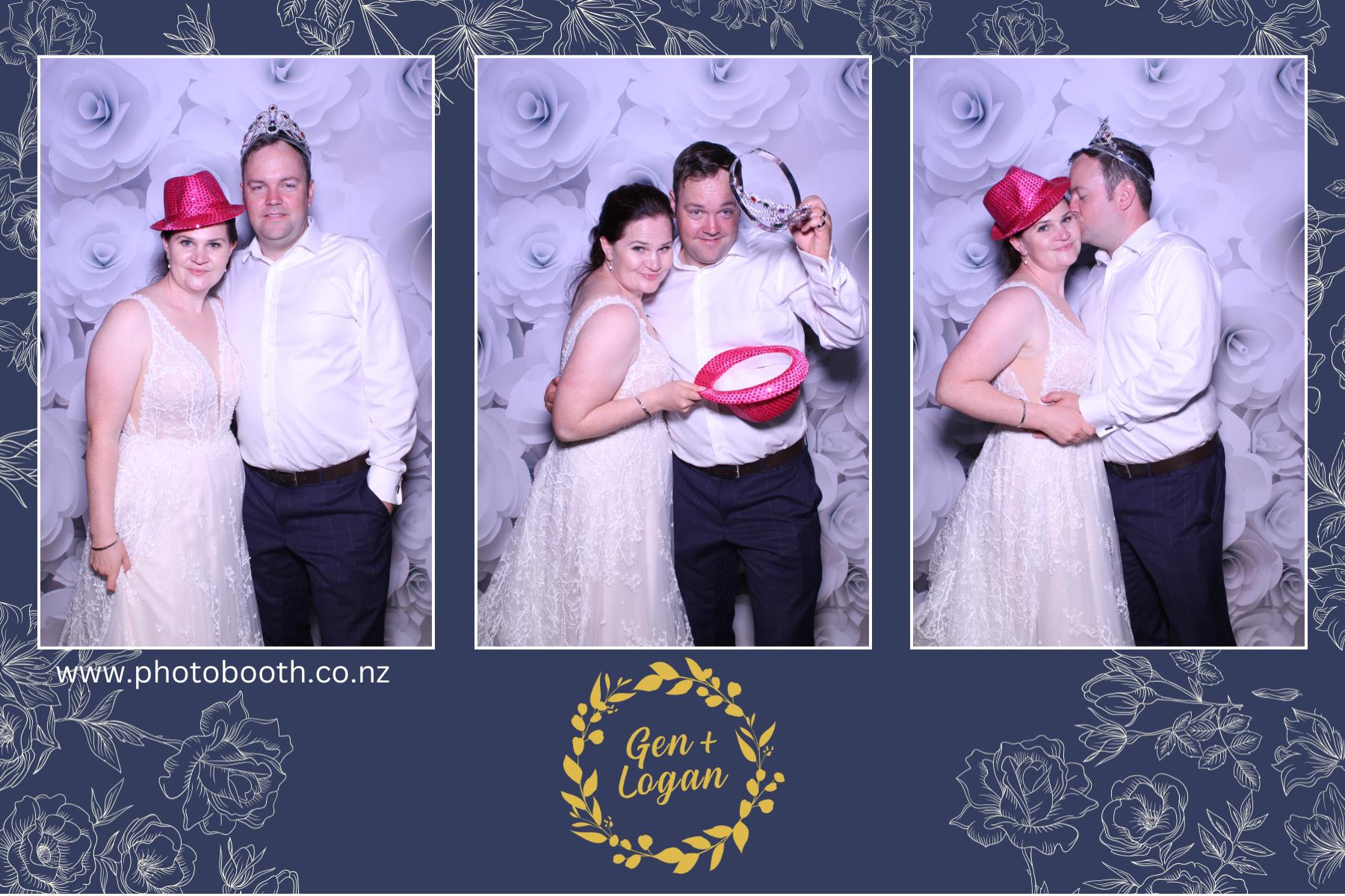 Genevieve & Logan's wedding | View more photos from the event at gallery.photobooth.co.nz/u/SelfieCentral/Genevieve-Logans-wedding