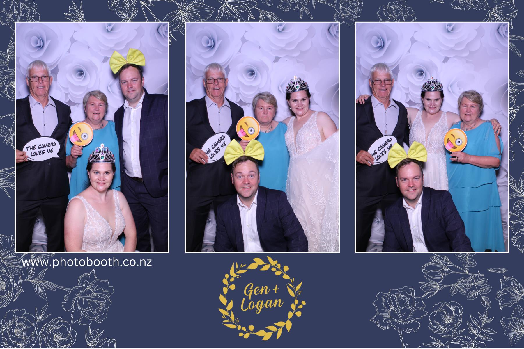 Genevieve & Logan's wedding | View more photos from the event at gallery.photobooth.co.nz/u/SelfieCentral/Genevieve-Logans-wedding