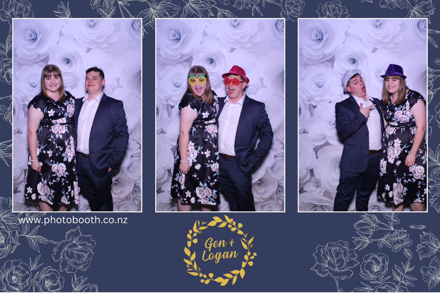 Genevieve & Logan's wedding | View more photos from the event at gallery.photobooth.co.nz/u/SelfieCentral/Genevieve-Logans-wedding