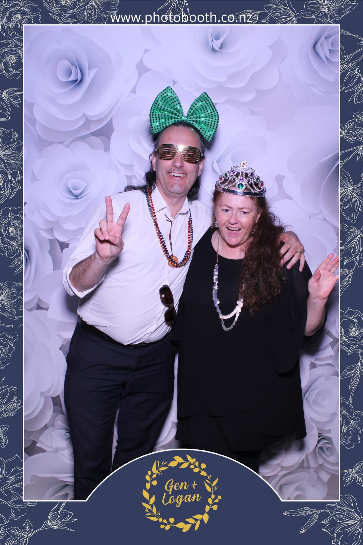 Genevieve & Logan's wedding | View more photos from the event at gallery.photobooth.co.nz/u/SelfieCentral/Genevieve-Logans-wedding