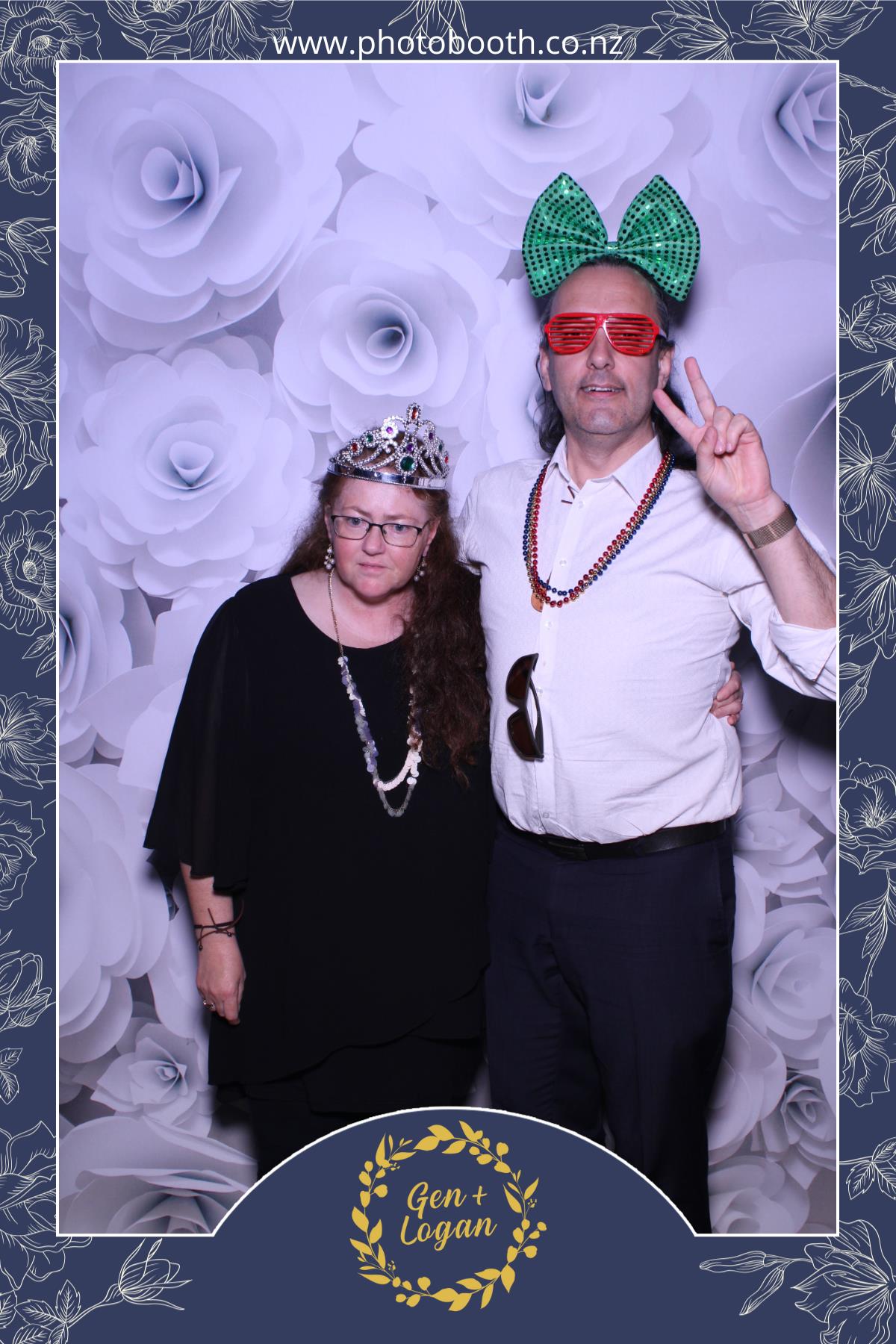 Genevieve & Logan's wedding | View more photos from the event at gallery.photobooth.co.nz/u/SelfieCentral/Genevieve-Logans-wedding