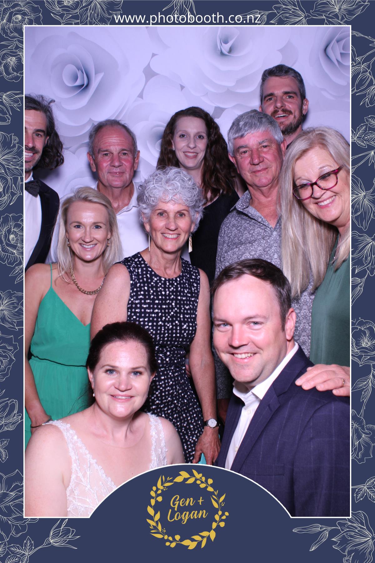 Genevieve & Logan's wedding | View more photos from the event at gallery.photobooth.co.nz/u/SelfieCentral/Genevieve-Logans-wedding