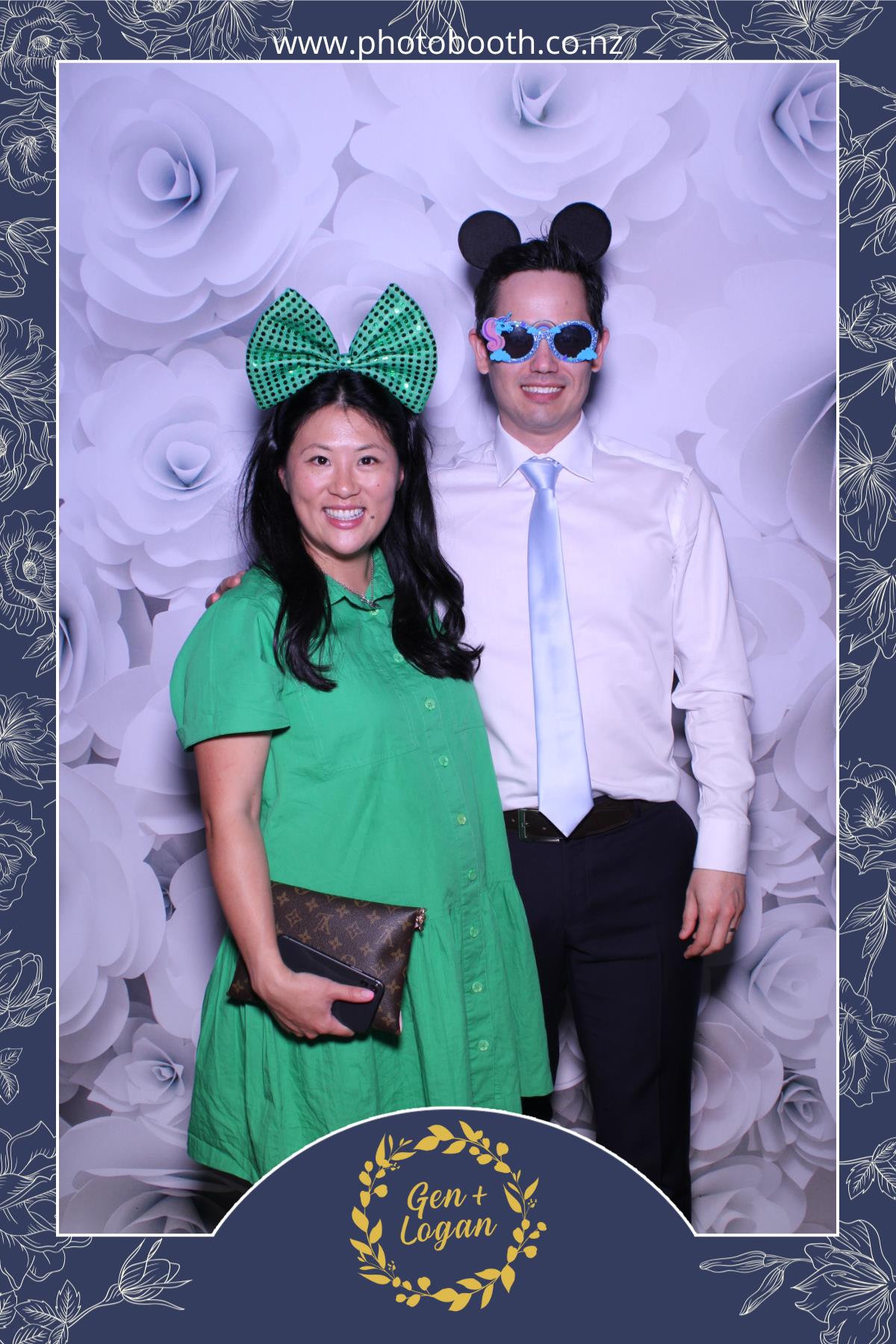 Genevieve & Logan's wedding | View more photos from the event at gallery.photobooth.co.nz/u/SelfieCentral/Genevieve-Logans-wedding