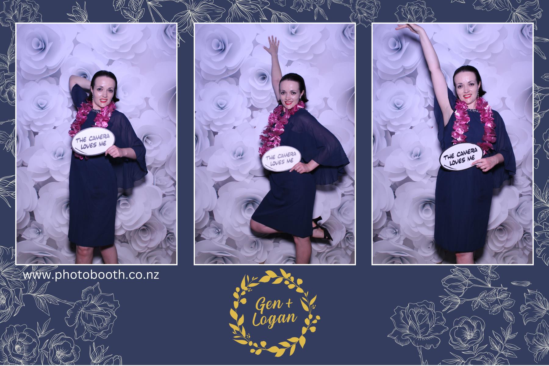 Genevieve & Logan's wedding | View more photos from the event at gallery.photobooth.co.nz/u/SelfieCentral/Genevieve-Logans-wedding