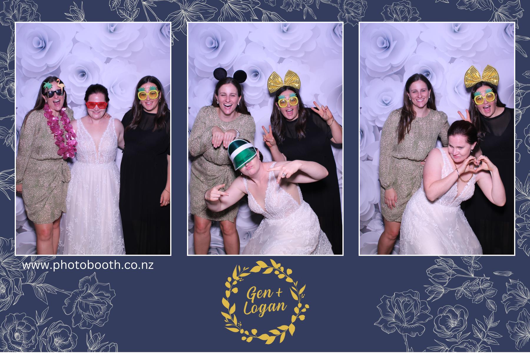 Genevieve & Logan's wedding | View more photos from the event at gallery.photobooth.co.nz/u/SelfieCentral/Genevieve-Logans-wedding
