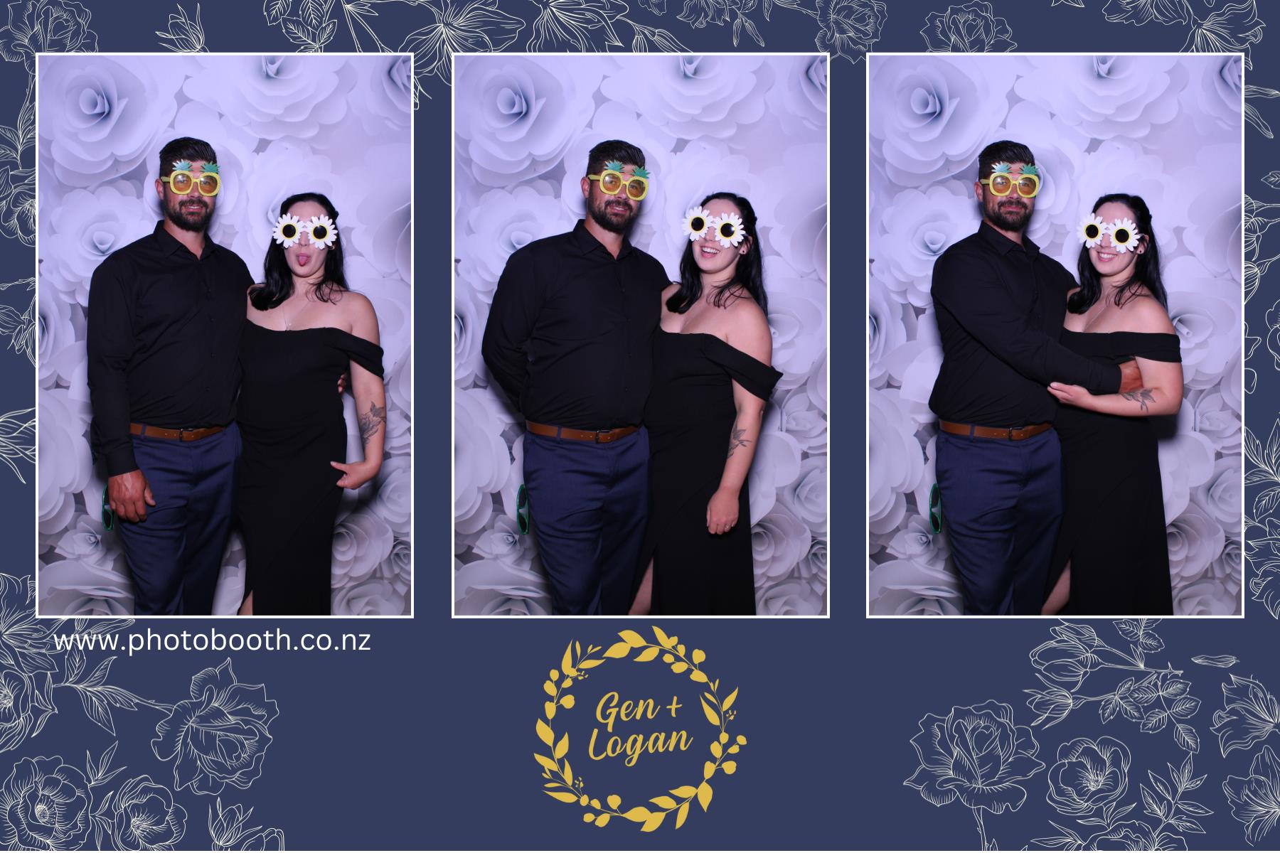 Genevieve & Logan's wedding | View more photos from the event at gallery.photobooth.co.nz/u/SelfieCentral/Genevieve-Logans-wedding