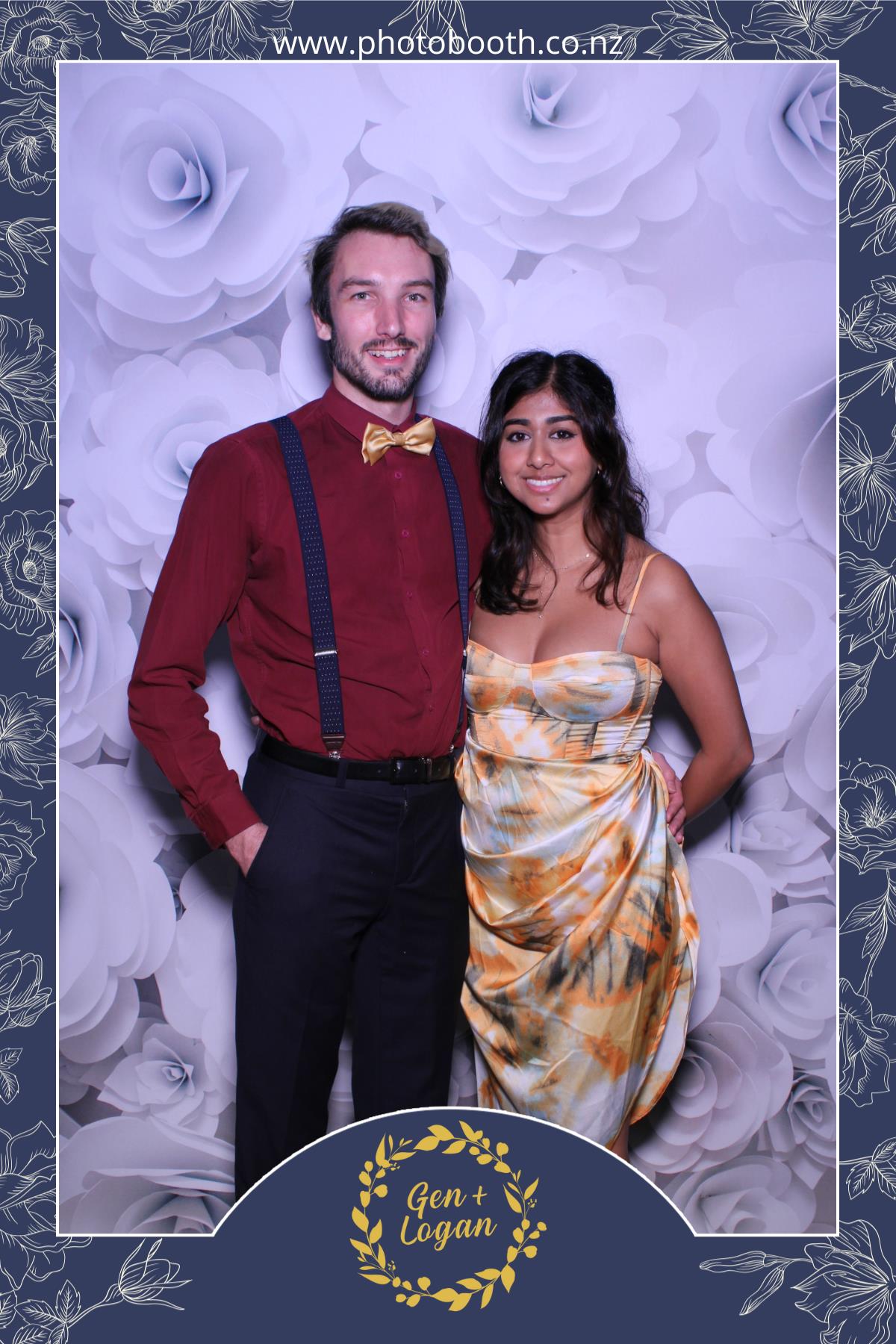 Genevieve & Logan's wedding | View more photos from the event at gallery.photobooth.co.nz/u/SelfieCentral/Genevieve-Logans-wedding