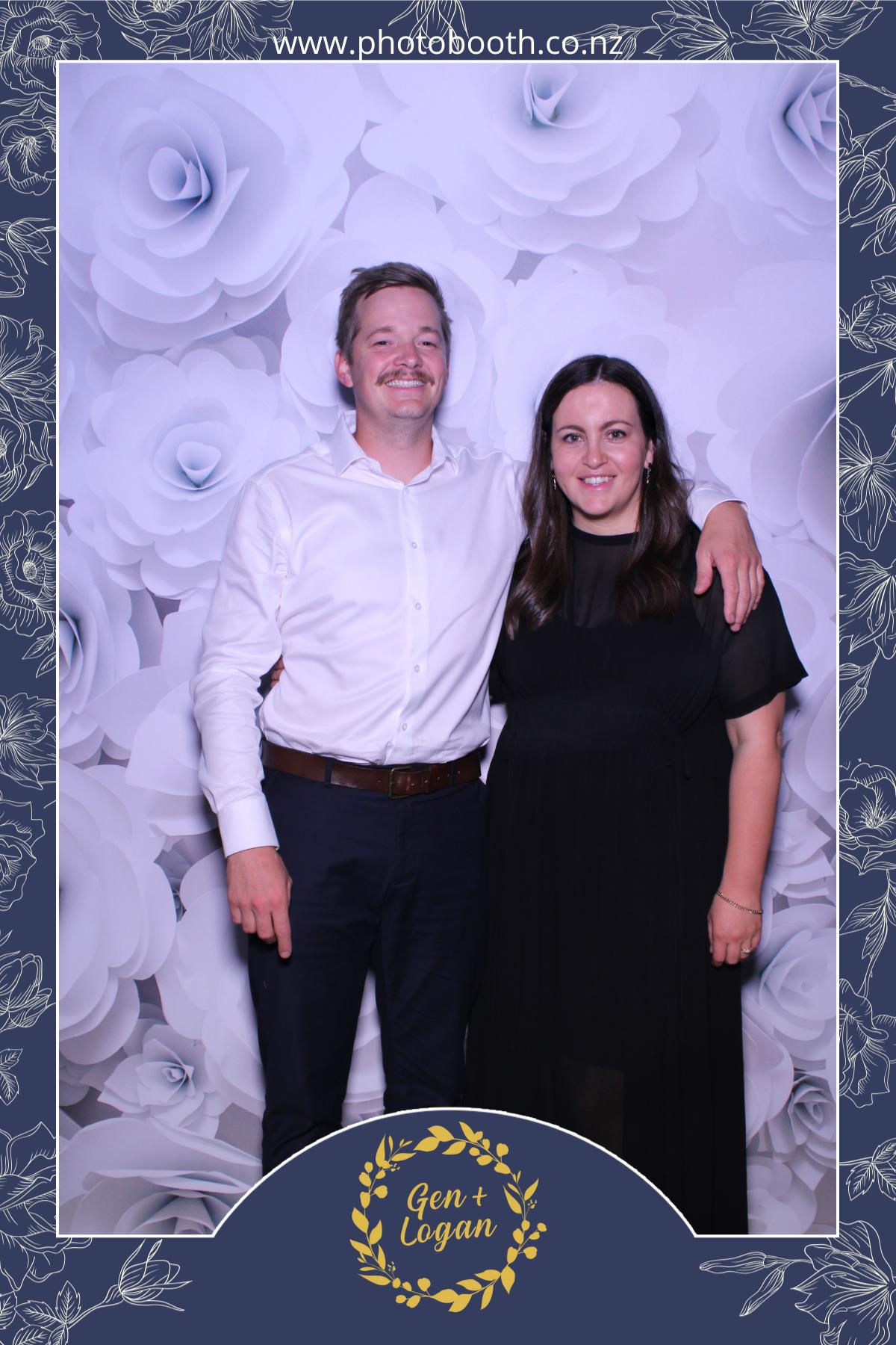 Genevieve & Logan's wedding | View more photos from the event at gallery.photobooth.co.nz/u/SelfieCentral/Genevieve-Logans-wedding