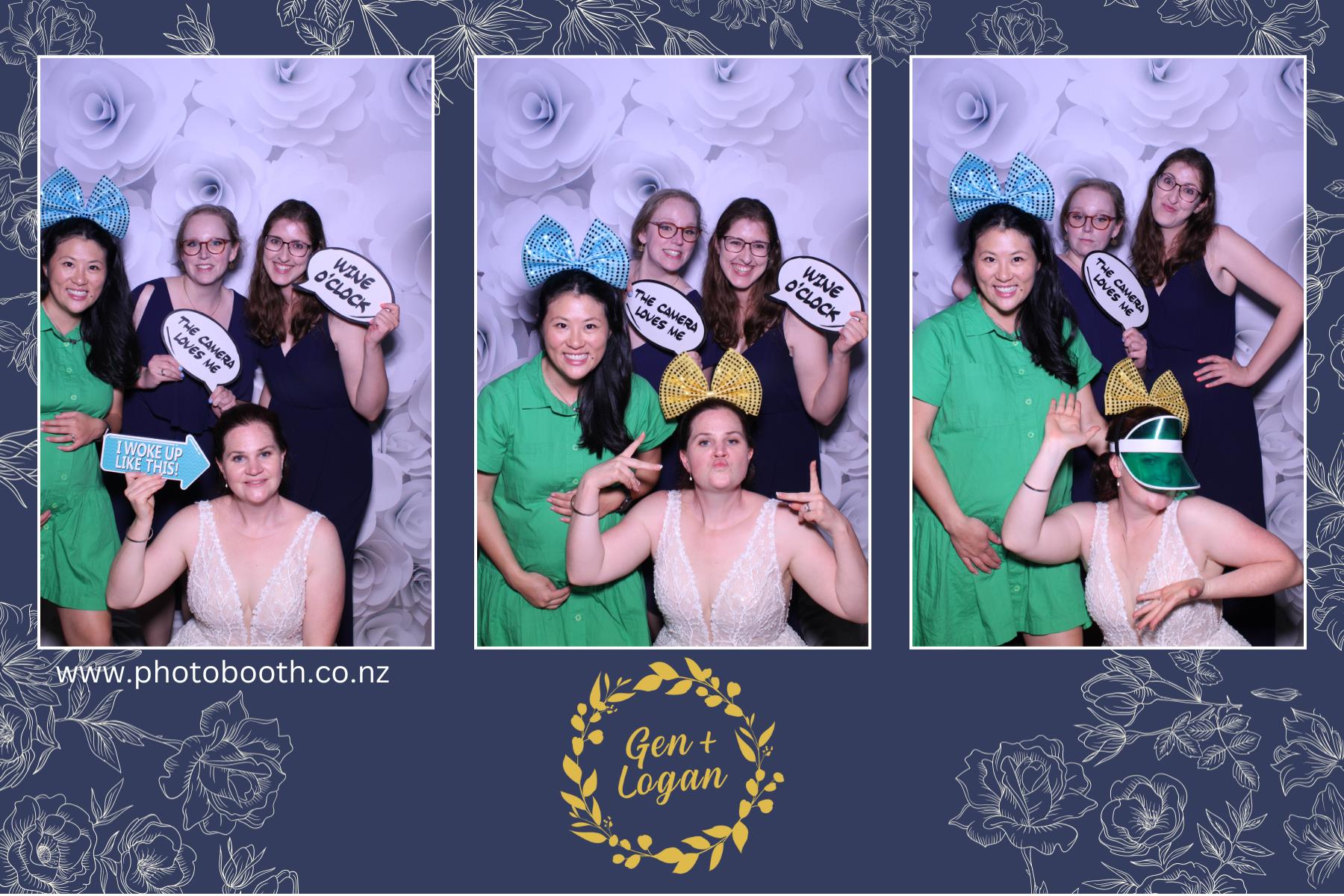 Genevieve & Logan's wedding | View more photos from the event at gallery.photobooth.co.nz/u/SelfieCentral/Genevieve-Logans-wedding