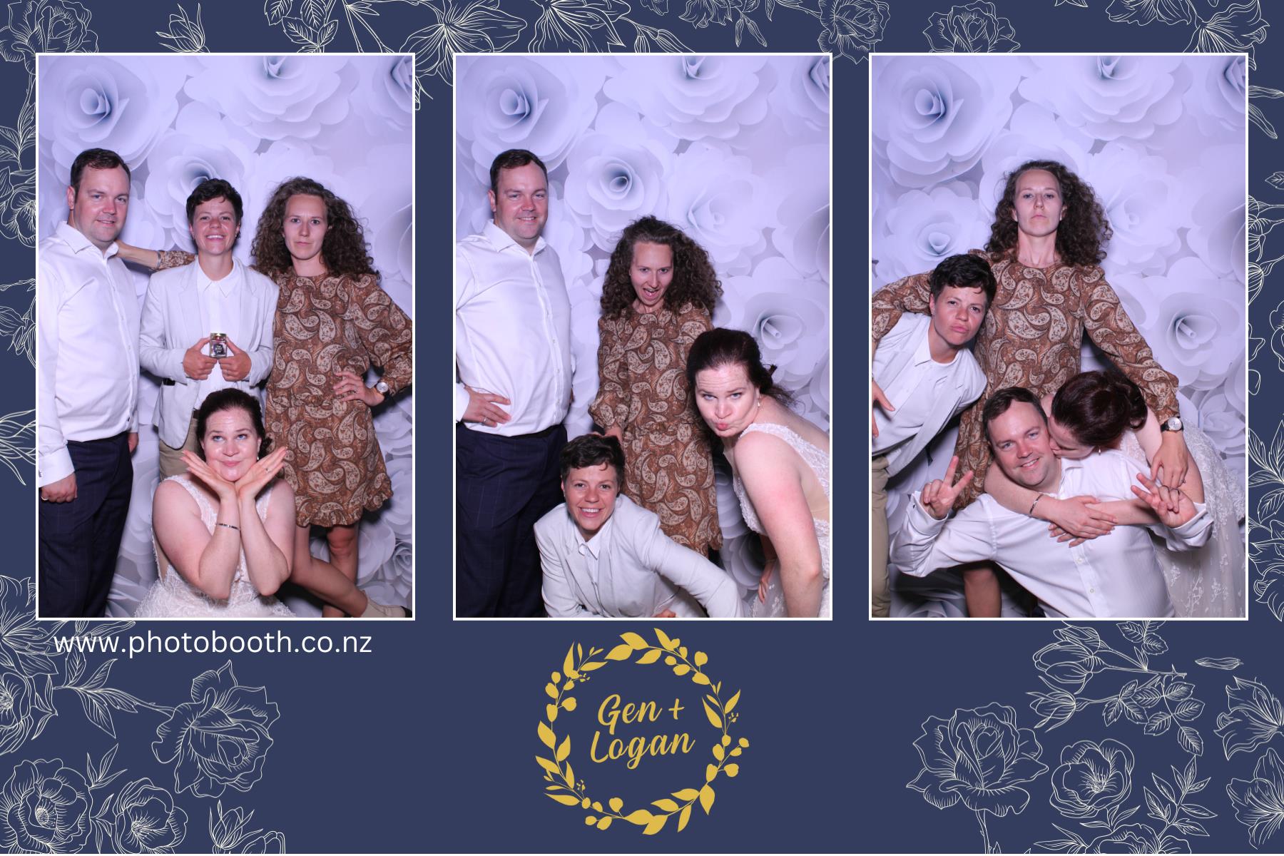 Genevieve & Logan's wedding | View more photos from the event at gallery.photobooth.co.nz/u/SelfieCentral/Genevieve-Logans-wedding