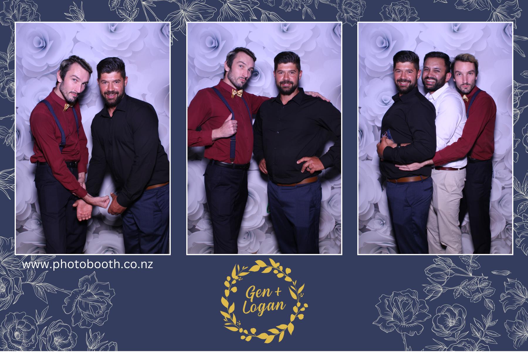 Genevieve & Logan's wedding | View more photos from the event at gallery.photobooth.co.nz/u/SelfieCentral/Genevieve-Logans-wedding