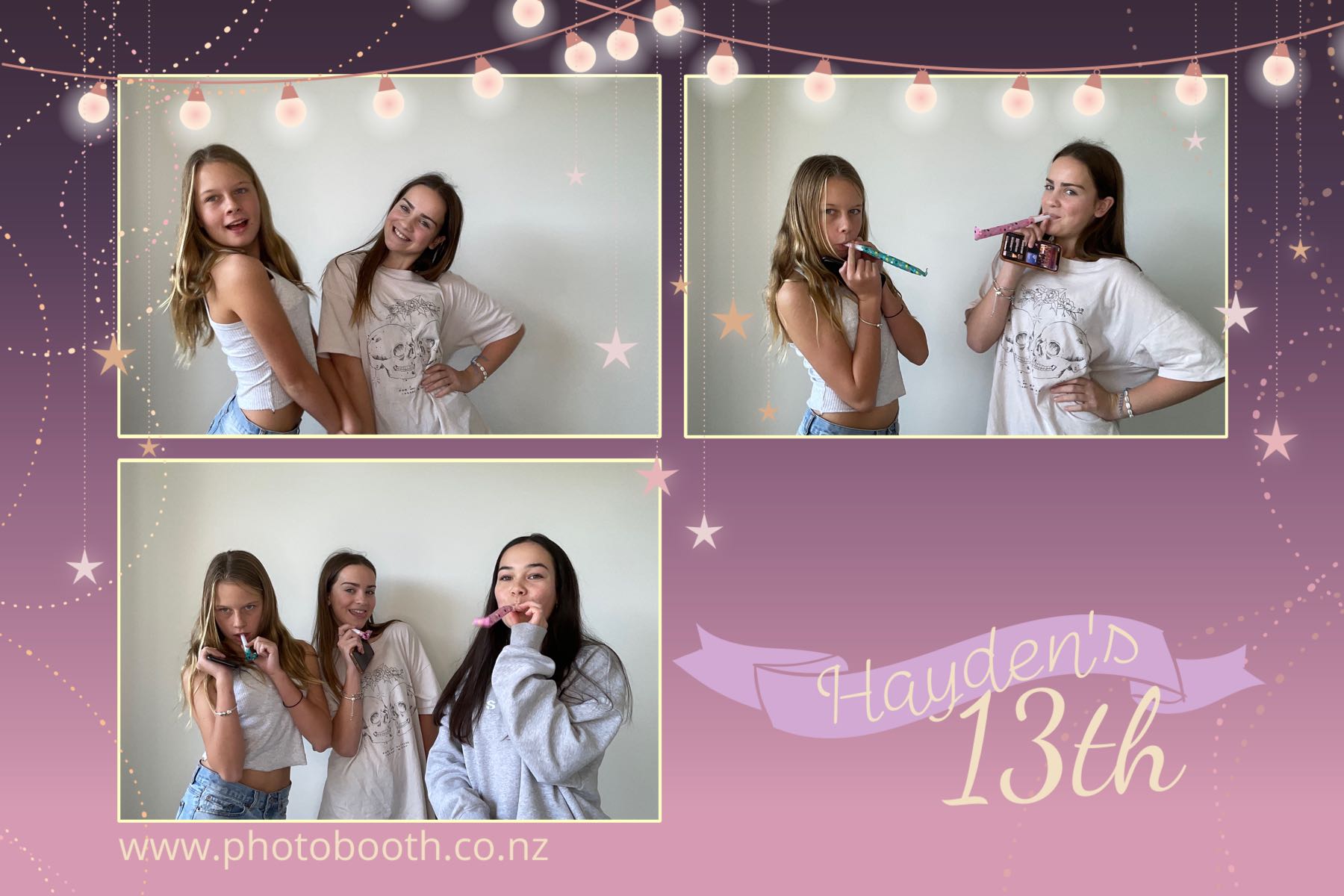 Hayden's 13th | View more photos from the event at gallery.photobooth.co.nz/u/SelfieCentral/Haydens-13th