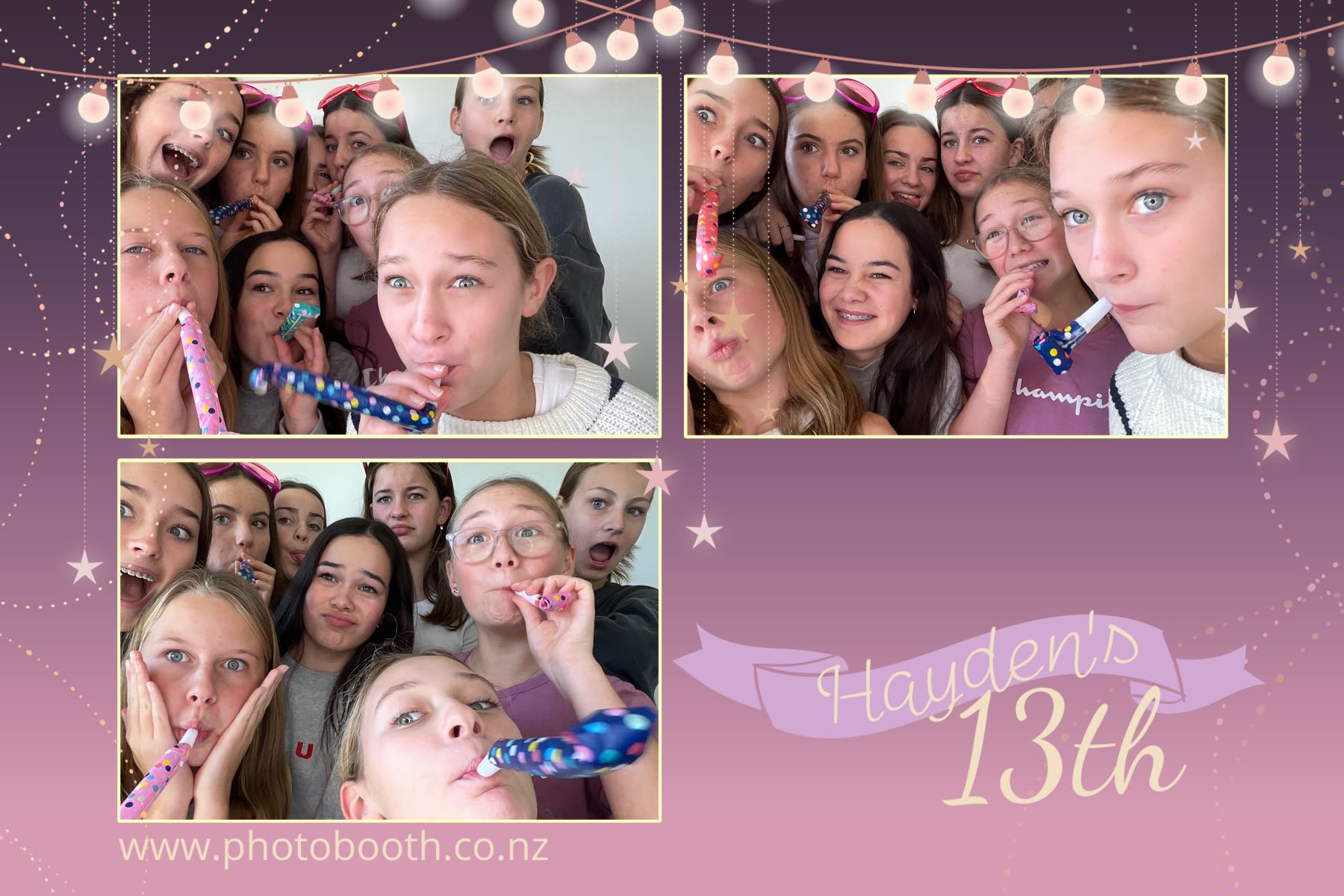 Hayden's 13th | View more photos from the event at gallery.photobooth.co.nz/u/SelfieCentral/Haydens-13th