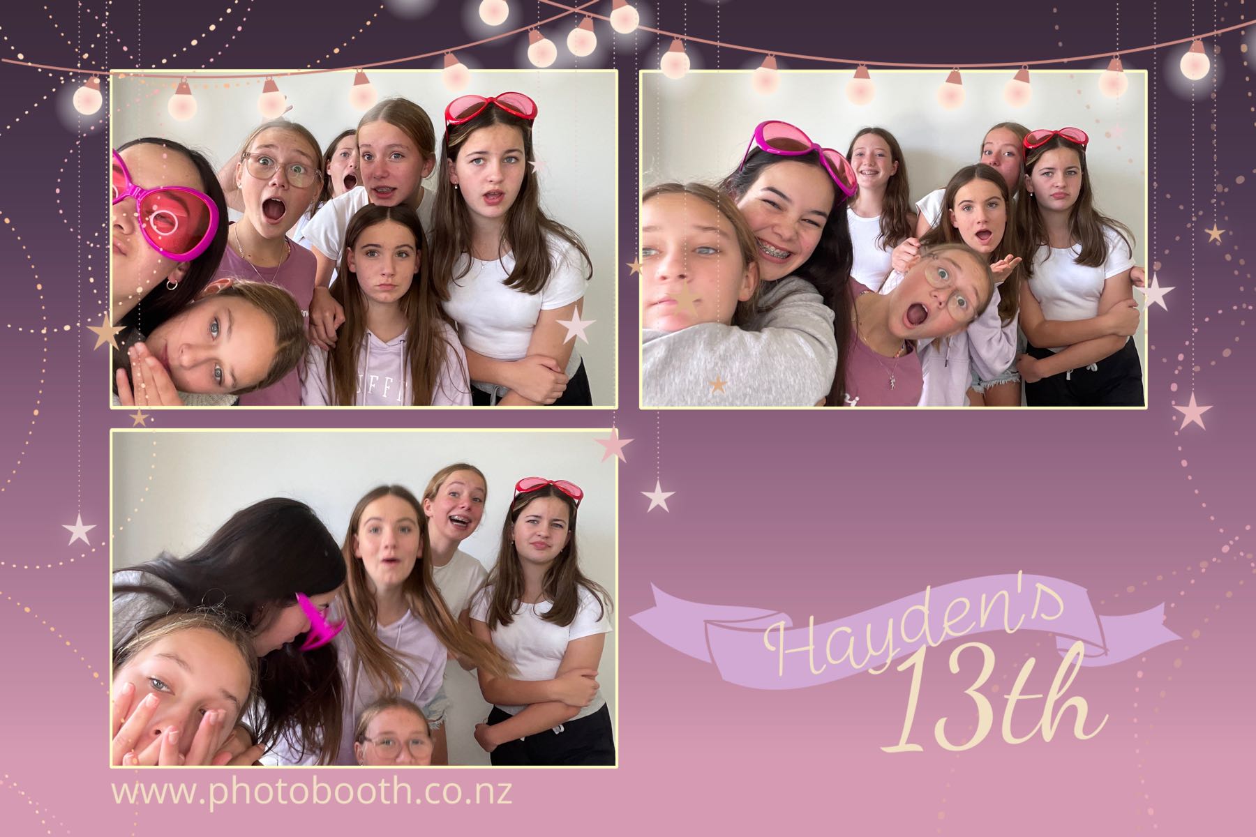 Hayden's 13th | View more photos from the event at gallery.photobooth.co.nz/u/SelfieCentral/Haydens-13th