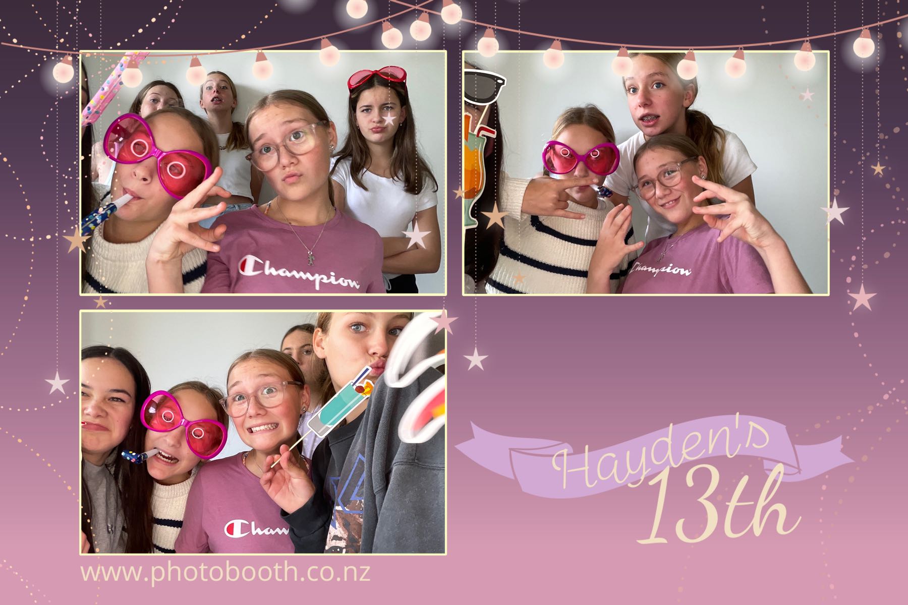 Hayden's 13th | View more photos from the event at gallery.photobooth.co.nz/u/SelfieCentral/Haydens-13th