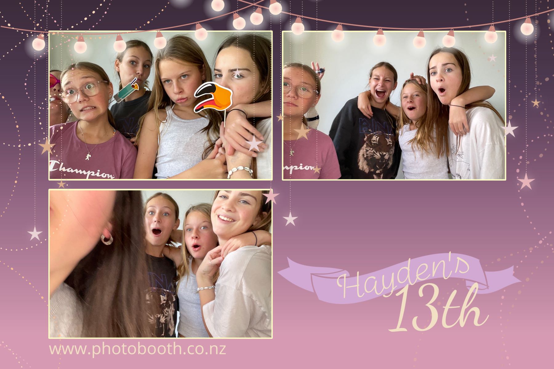Hayden's 13th | View more photos from the event at gallery.photobooth.co.nz/u/SelfieCentral/Haydens-13th