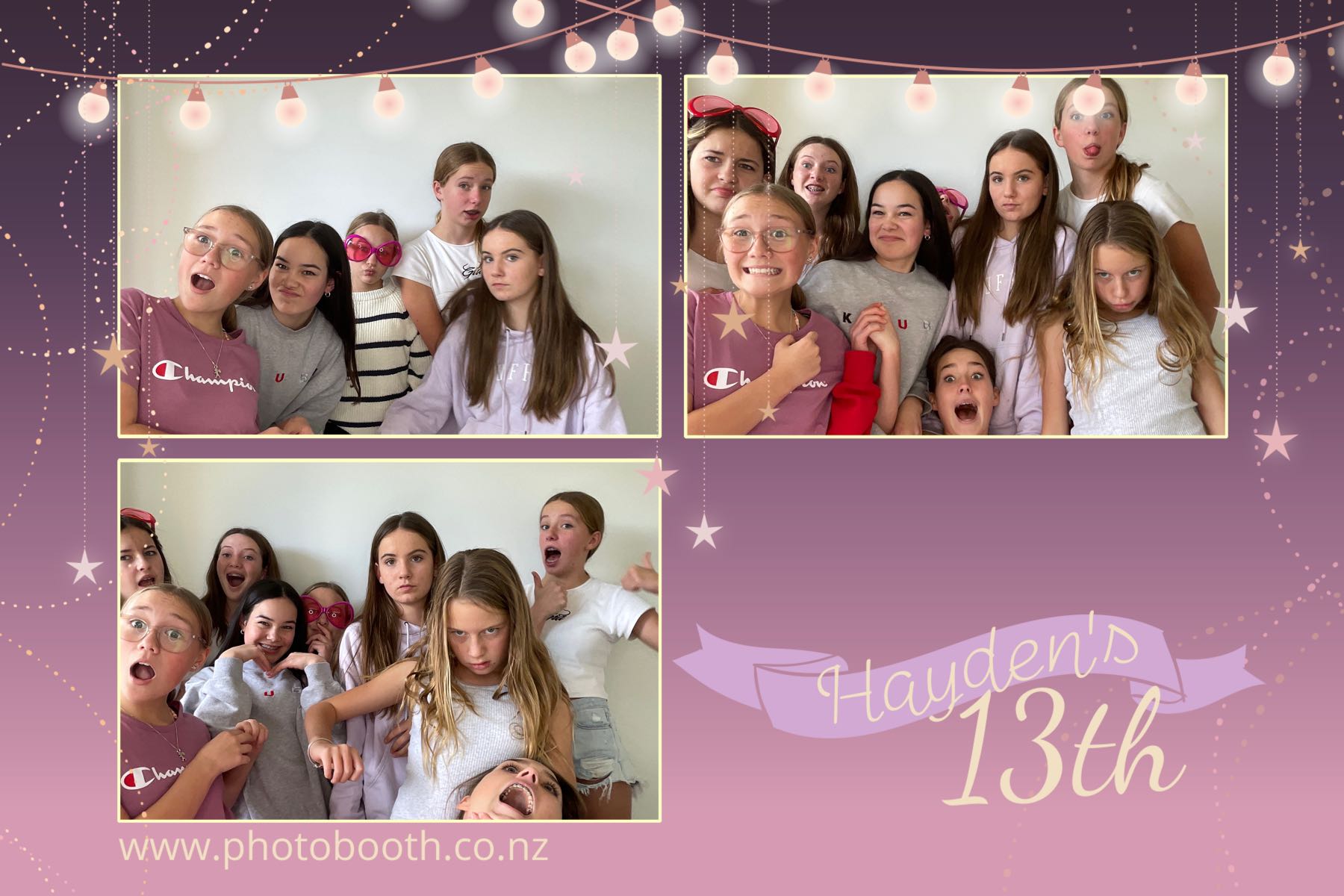 Hayden's 13th | View more photos from the event at gallery.photobooth.co.nz/u/SelfieCentral/Haydens-13th