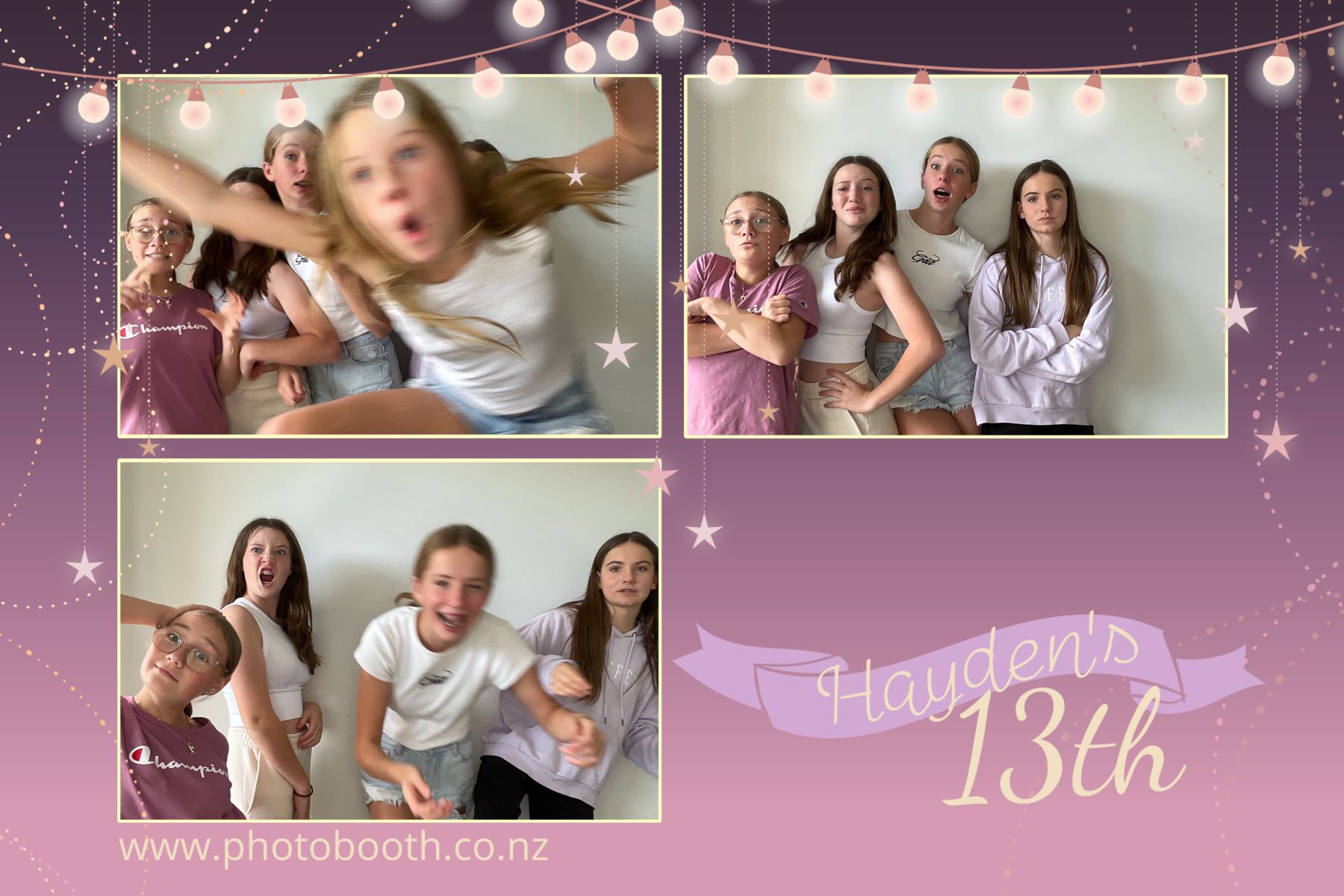 Hayden's 13th | View more photos from the event at gallery.photobooth.co.nz/u/SelfieCentral/Haydens-13th