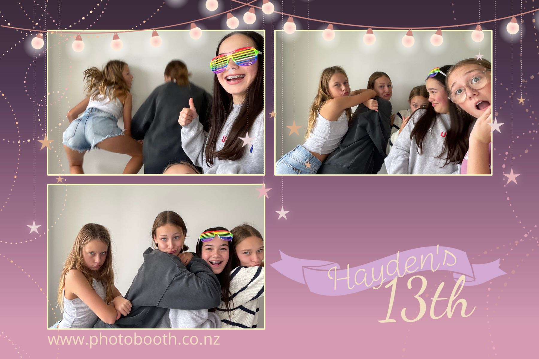 Hayden's 13th | View more photos from the event at gallery.photobooth.co.nz/u/SelfieCentral/Haydens-13th