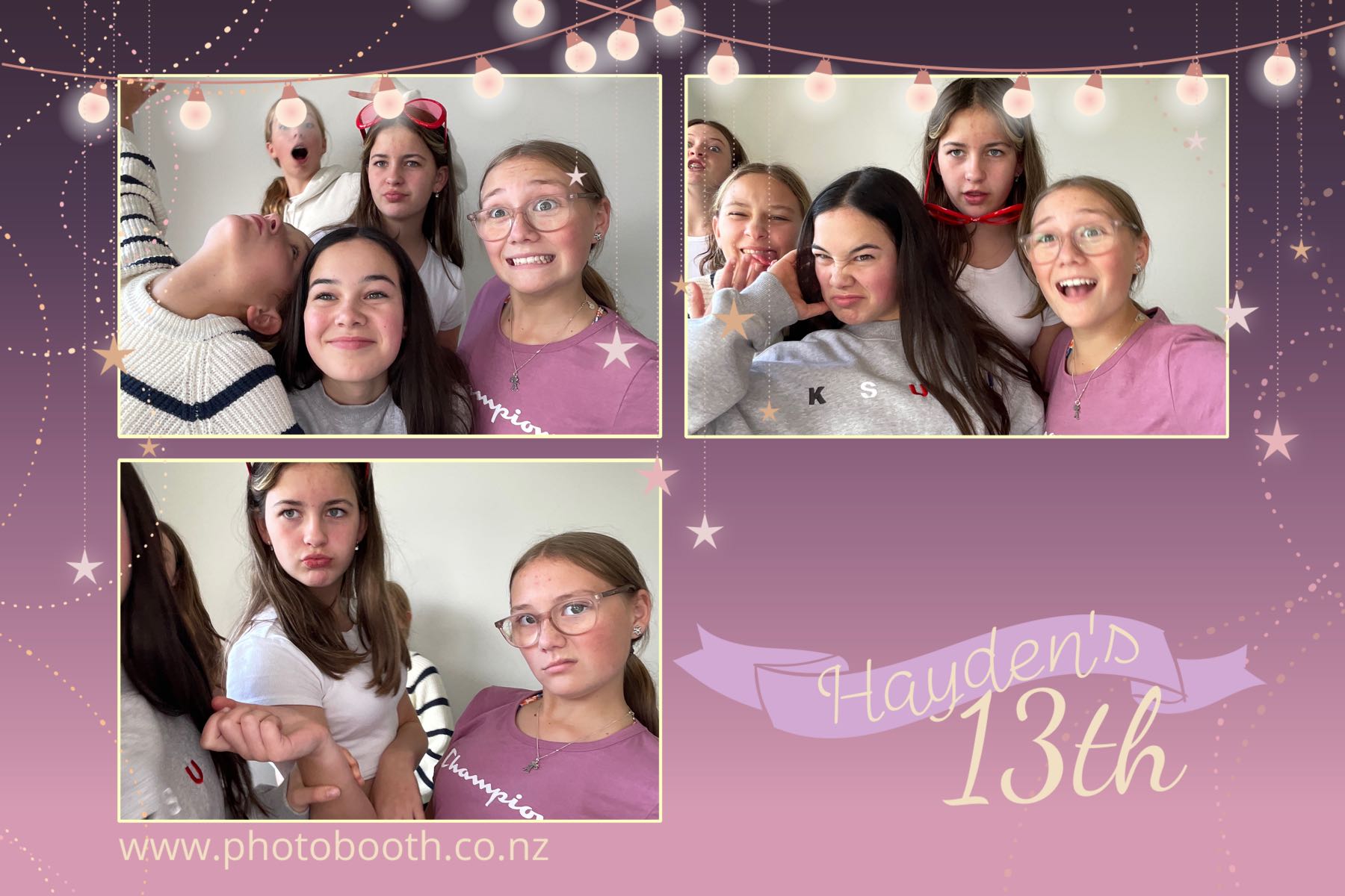 Hayden's 13th | View more photos from the event at gallery.photobooth.co.nz/u/SelfieCentral/Haydens-13th
