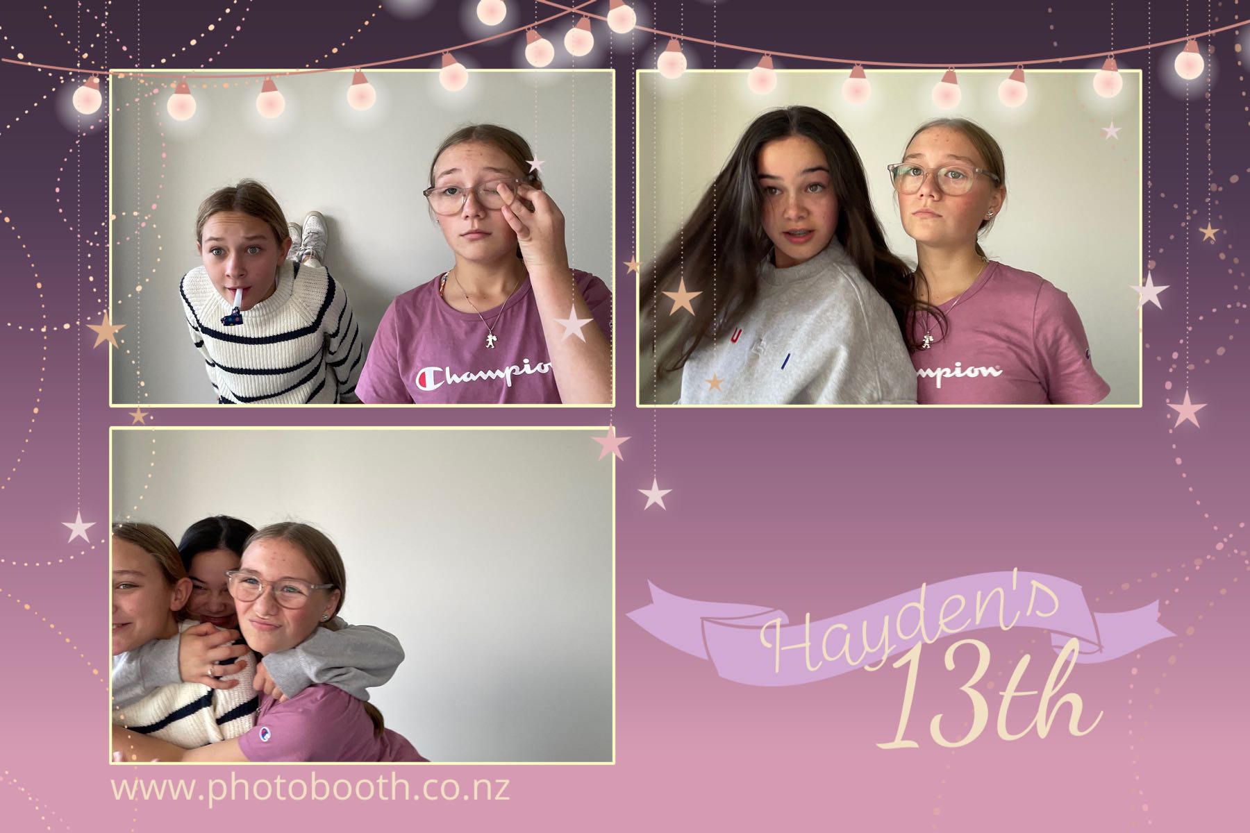 Hayden's 13th | View more photos from the event at gallery.photobooth.co.nz/u/SelfieCentral/Haydens-13th